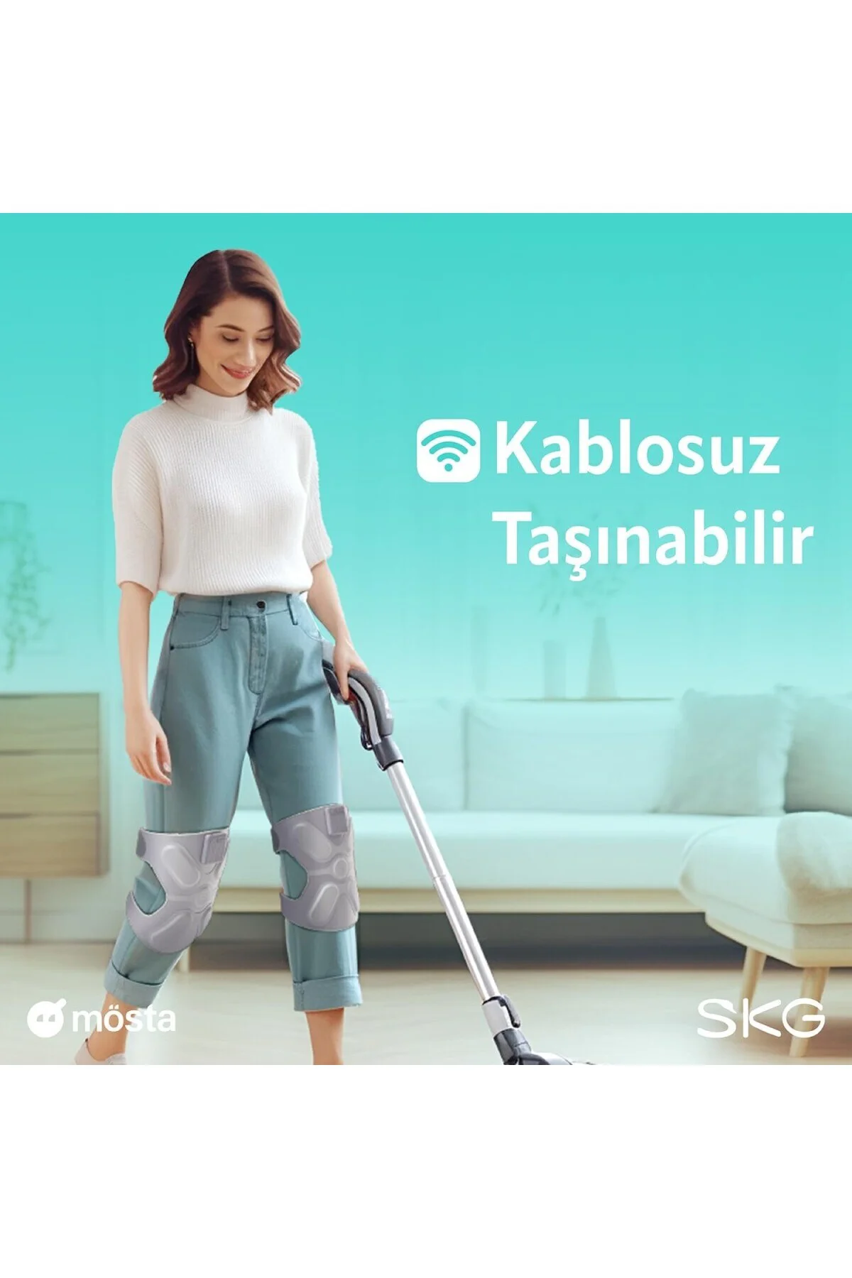 W3 Pro Elektrikli Type-C Hızlı Şarjlı Diz Masaj Aleti, 3 Kademe I
