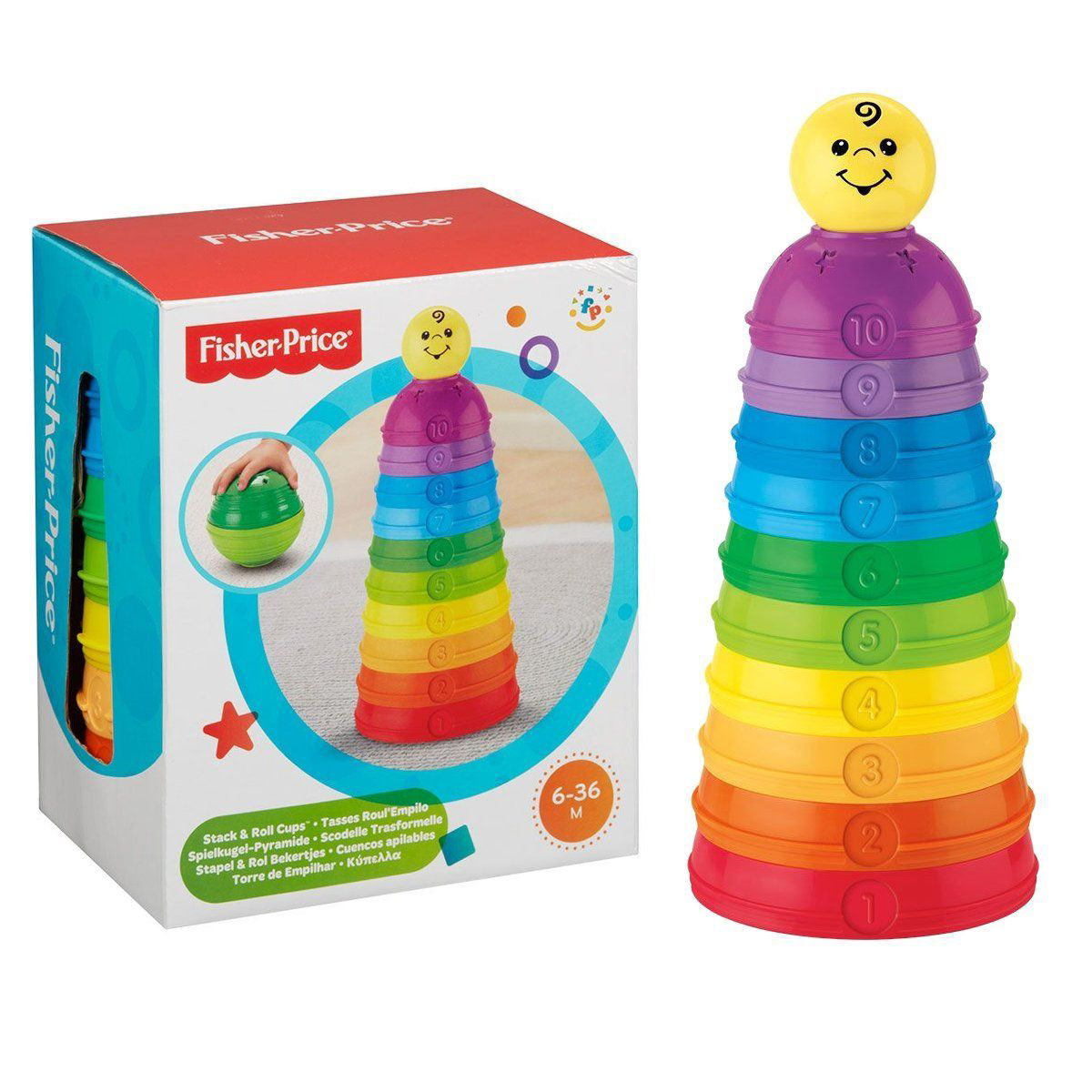 W4472 Fisher-Price® Numaralı Kaplar / Sıralama ve Şekil Ayırma Oy