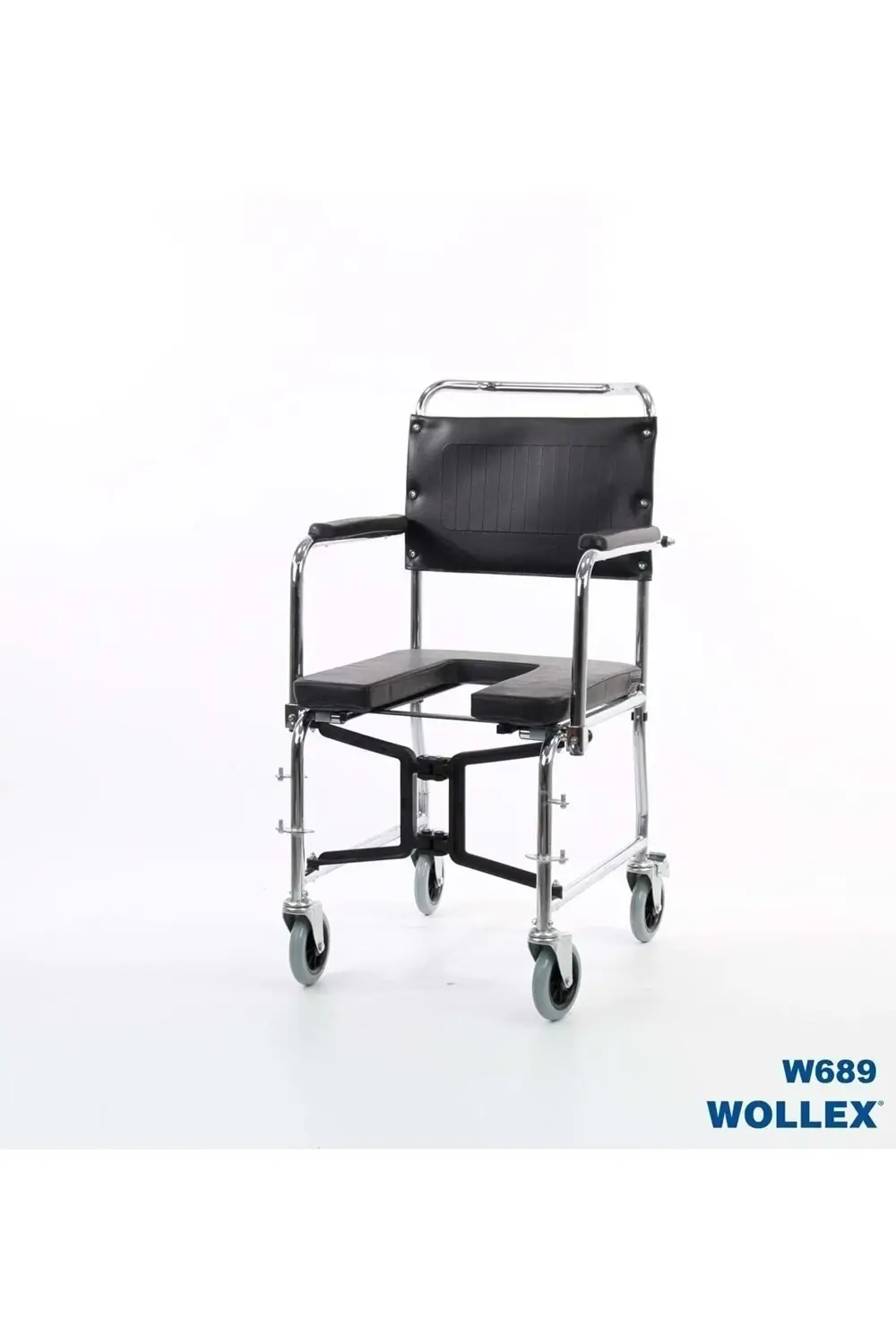 W689 Klozetli Tekerlekli Banyo Sandalyesi