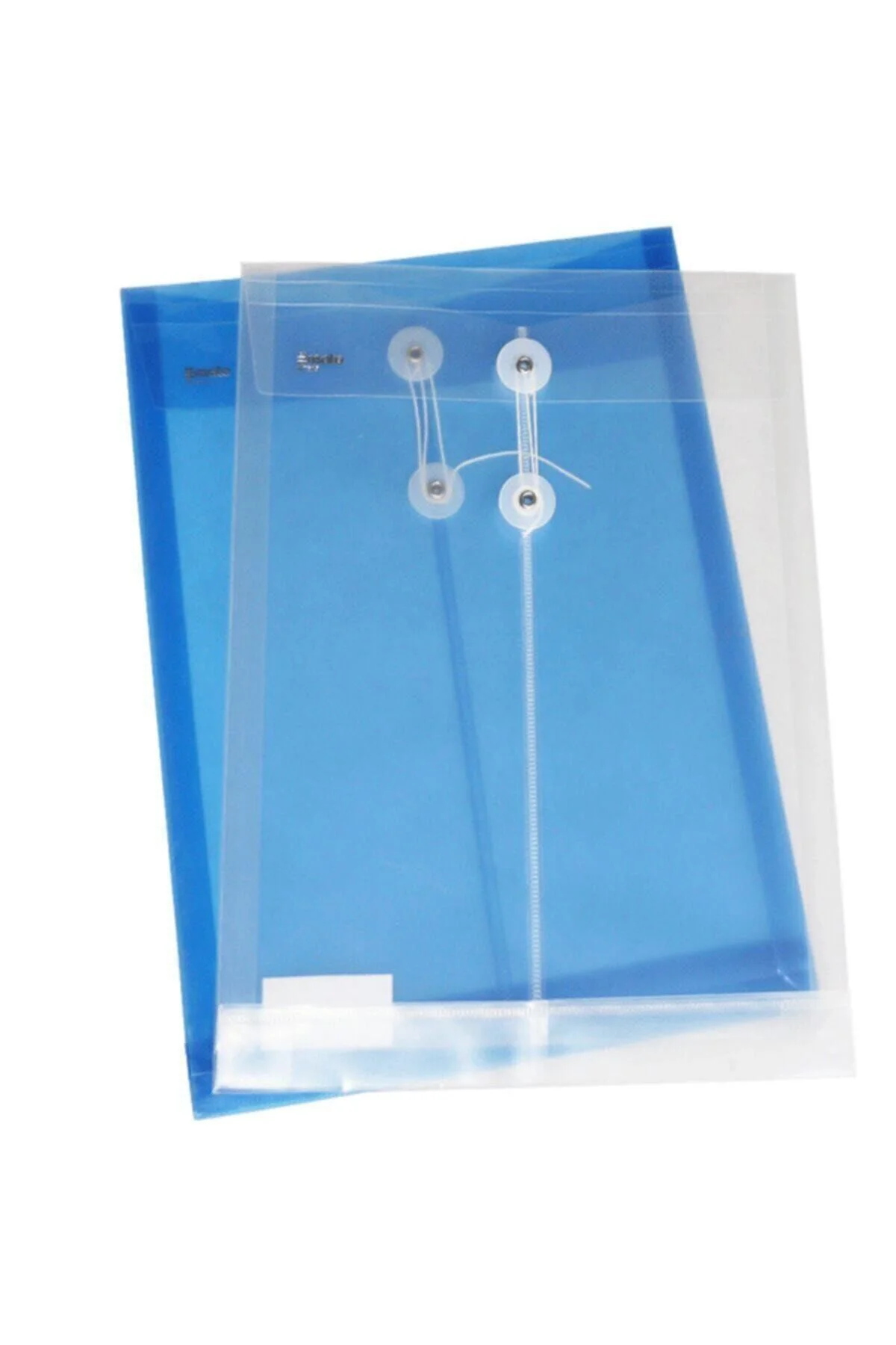 W7535 A-4 Dosya Ipli Körüklü Dik Şeffaf 10 Lu (1 PAKET 10 ADET)