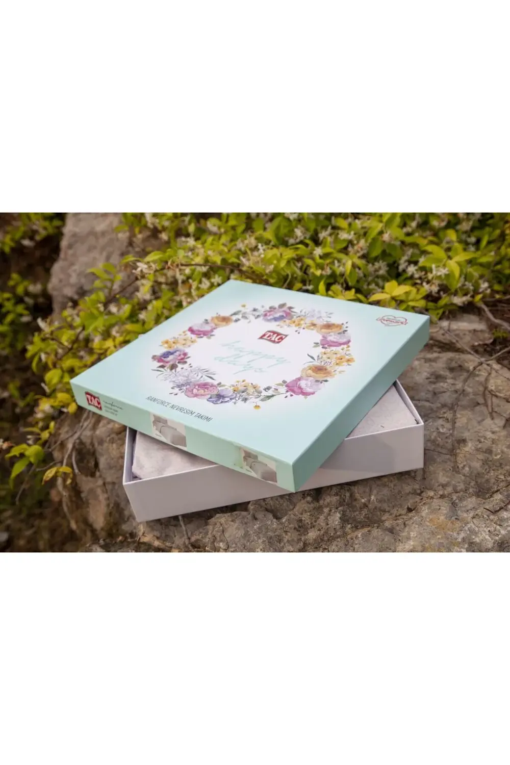 Waffle Trikolu Nevresim Seti Lastiksiz