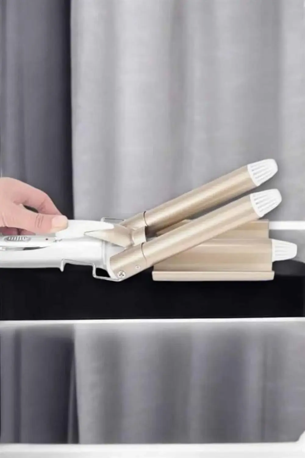 Wag Maşa Doğal ve Hacimli Bukleler için İdeal Saç Şekillendirme A