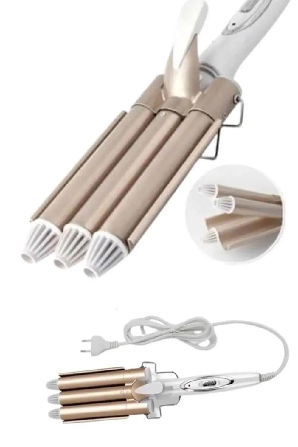 Wag Maşa Yeni Nesil Yüksek Isı Ayarlı Seramik Kaplama Saç Şekille