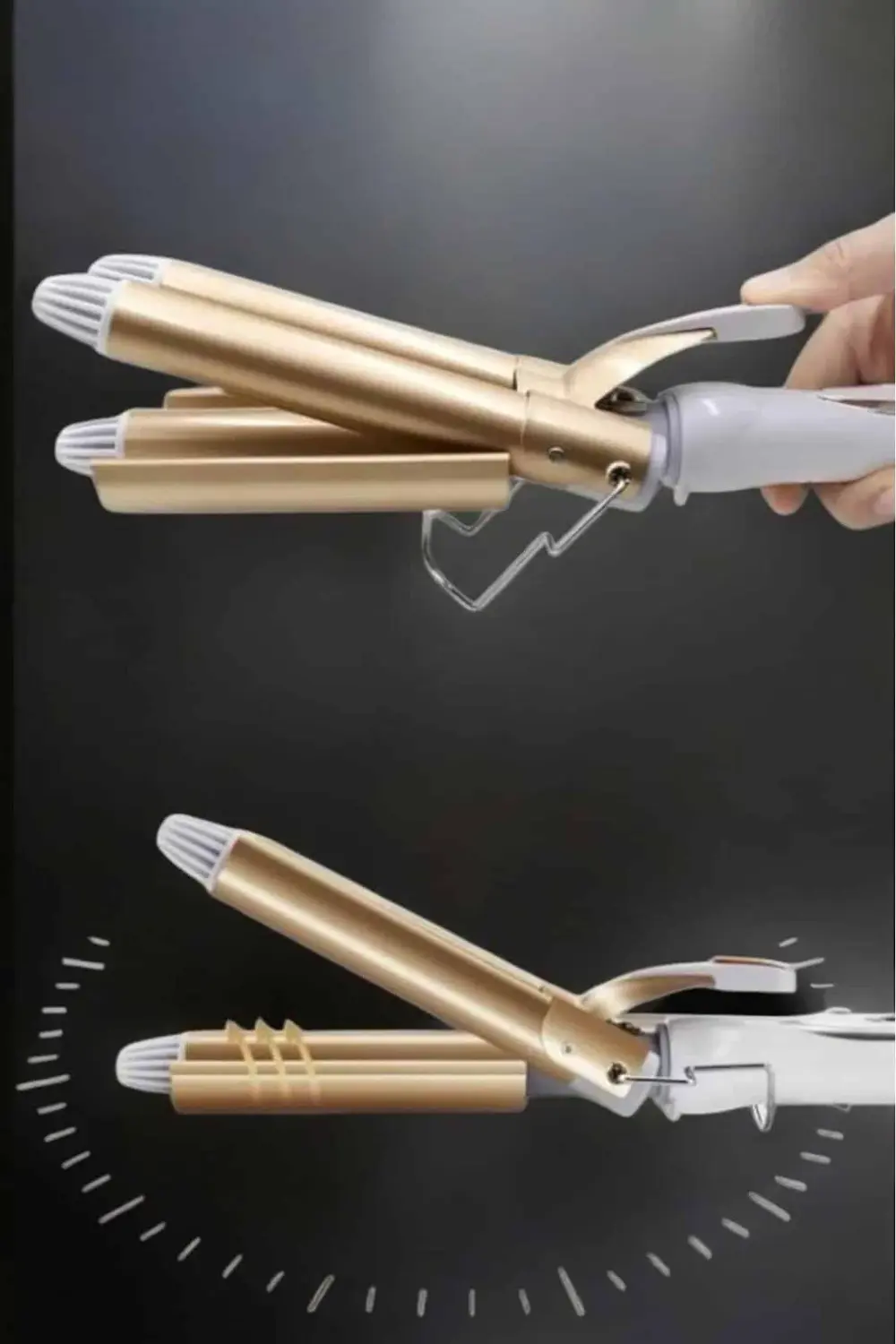 Wag Maşa Yüksek Isı Ayarlı Su Dalga Maşası