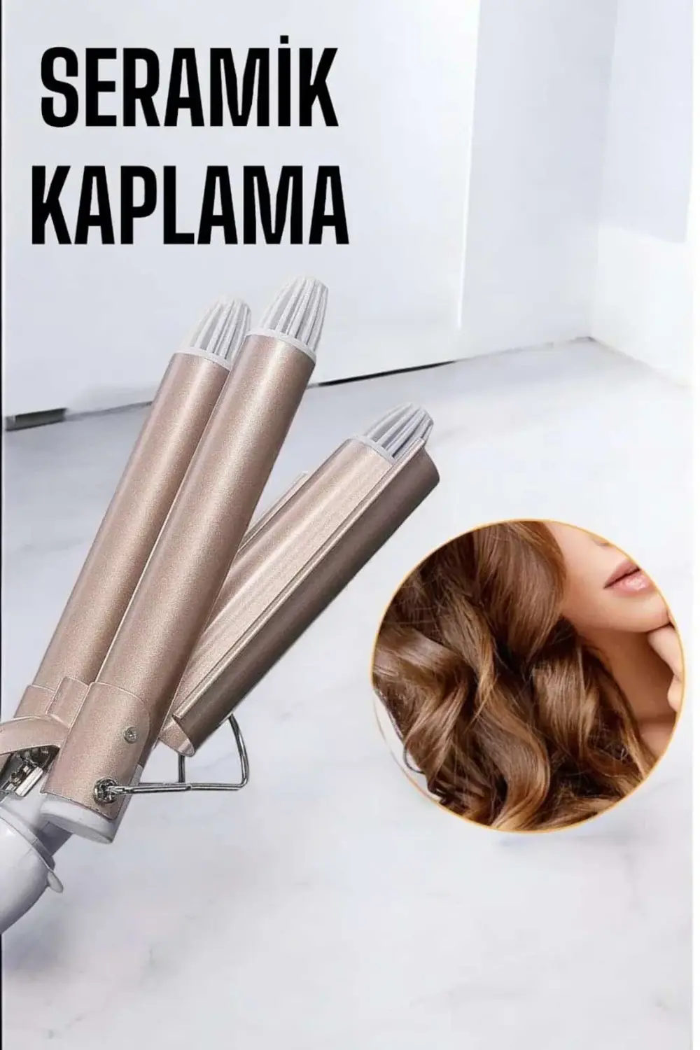 Wag Maşa Yüksek Isı Ayarlı Su Dalga Maşası