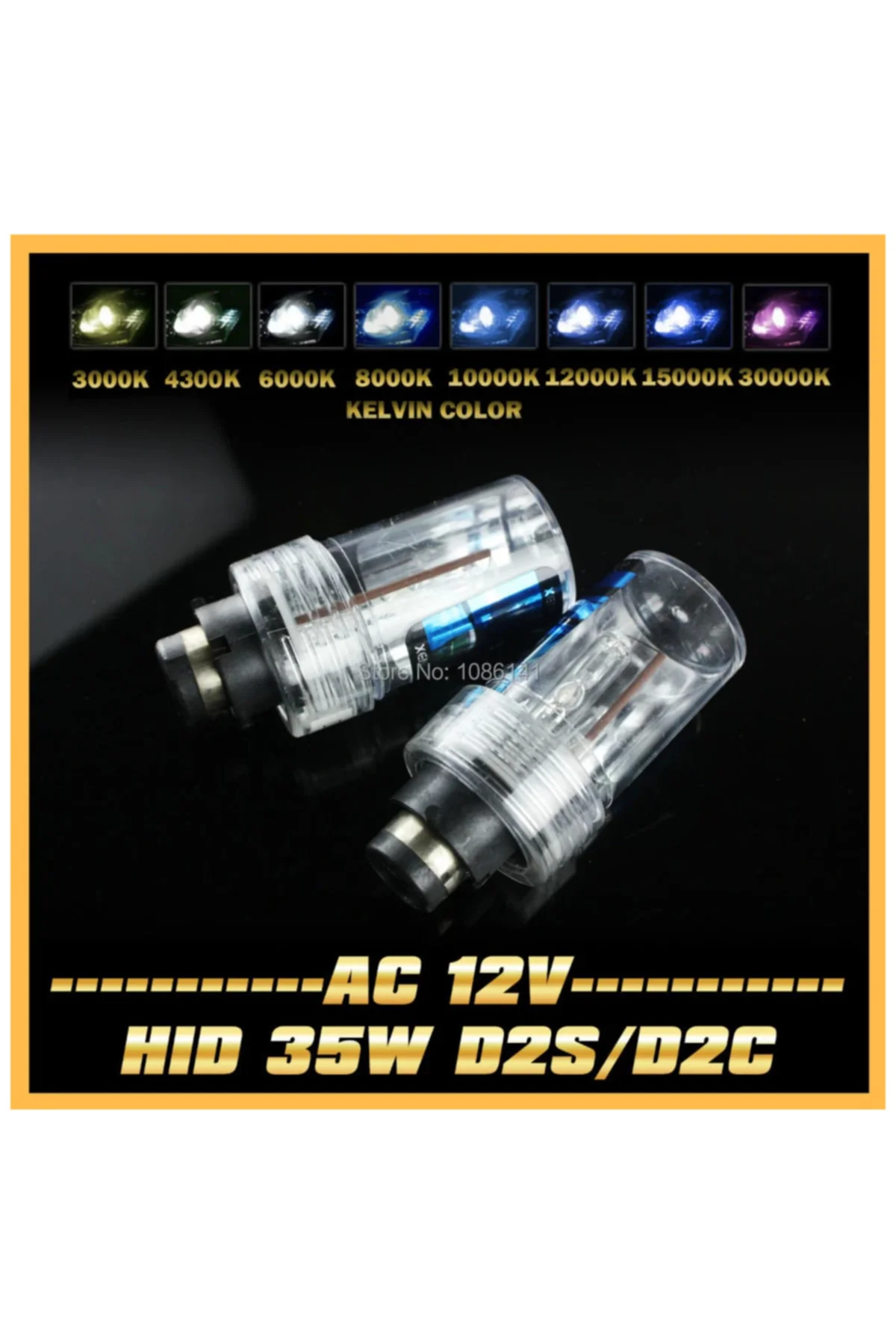 Wagenburg D2s 6000 Kelvin Xenon Ampül Takımı