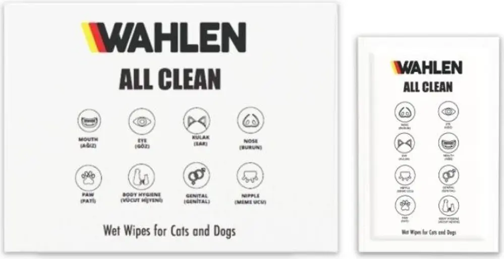 Wahlen Pet All Clean 50'Li (Nano Silver Islak Mendil)