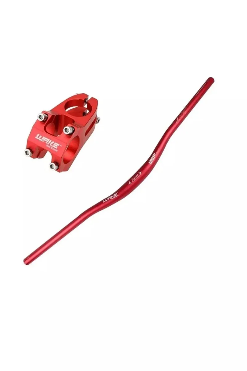 Wake Alüminyum 31.8 780mm Riser Mtb Gidonu + Gidon Boğazı Seti Fiyatı, Yorumları ve Özellikleri