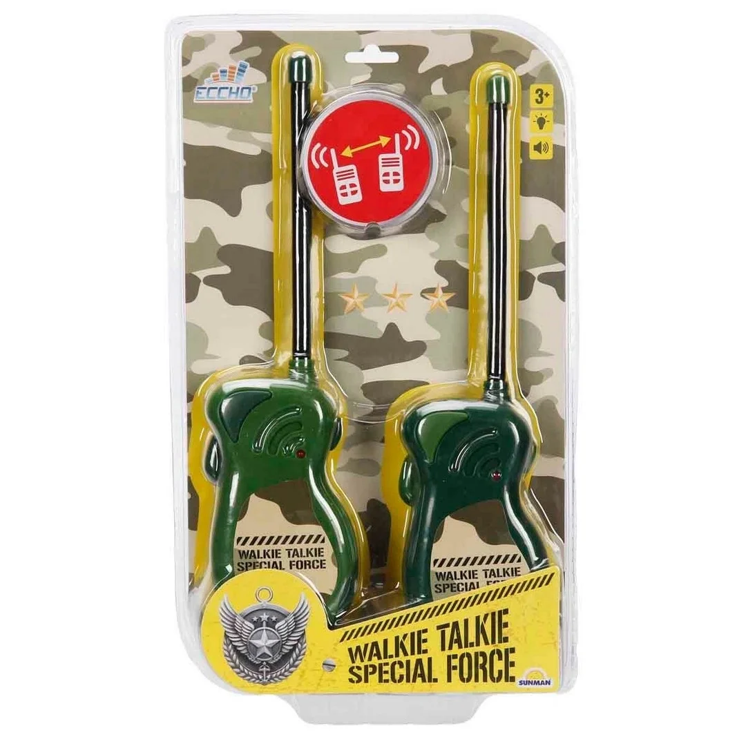 Walkie Talkie Asker Temalı Telsiz Seti
