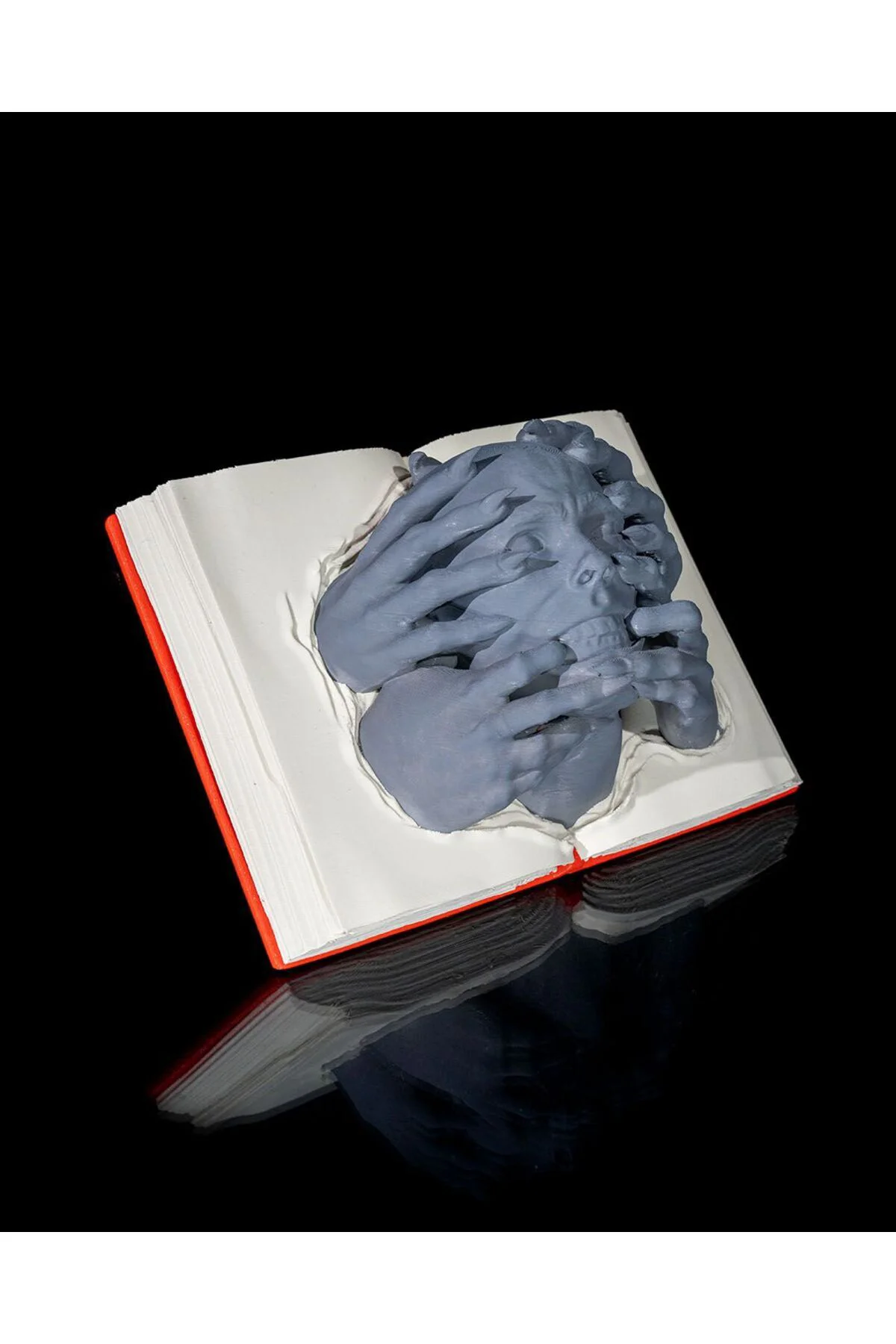Walking Dead Obje Zombi Boyutlu Kitap Dekoratif Obje 16CM