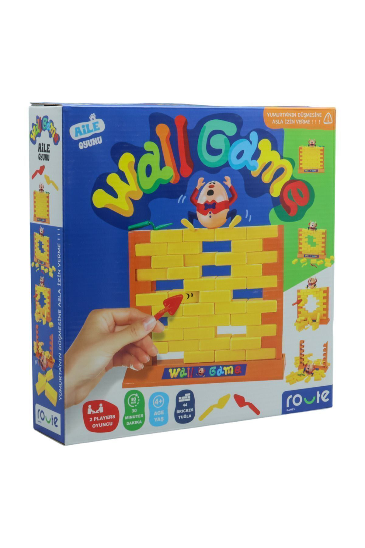 Route Wall Game Duvar Denge Oyunu Egitici Kutu Oyunu