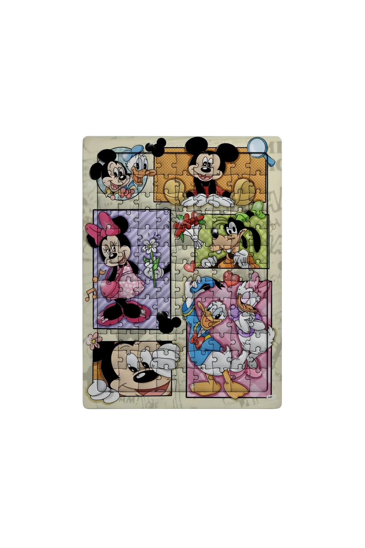 Walt Disney Karakterleri 99 Parça Ayaklı Puzzle – Dekoratif Çocuk Yapbozu 024