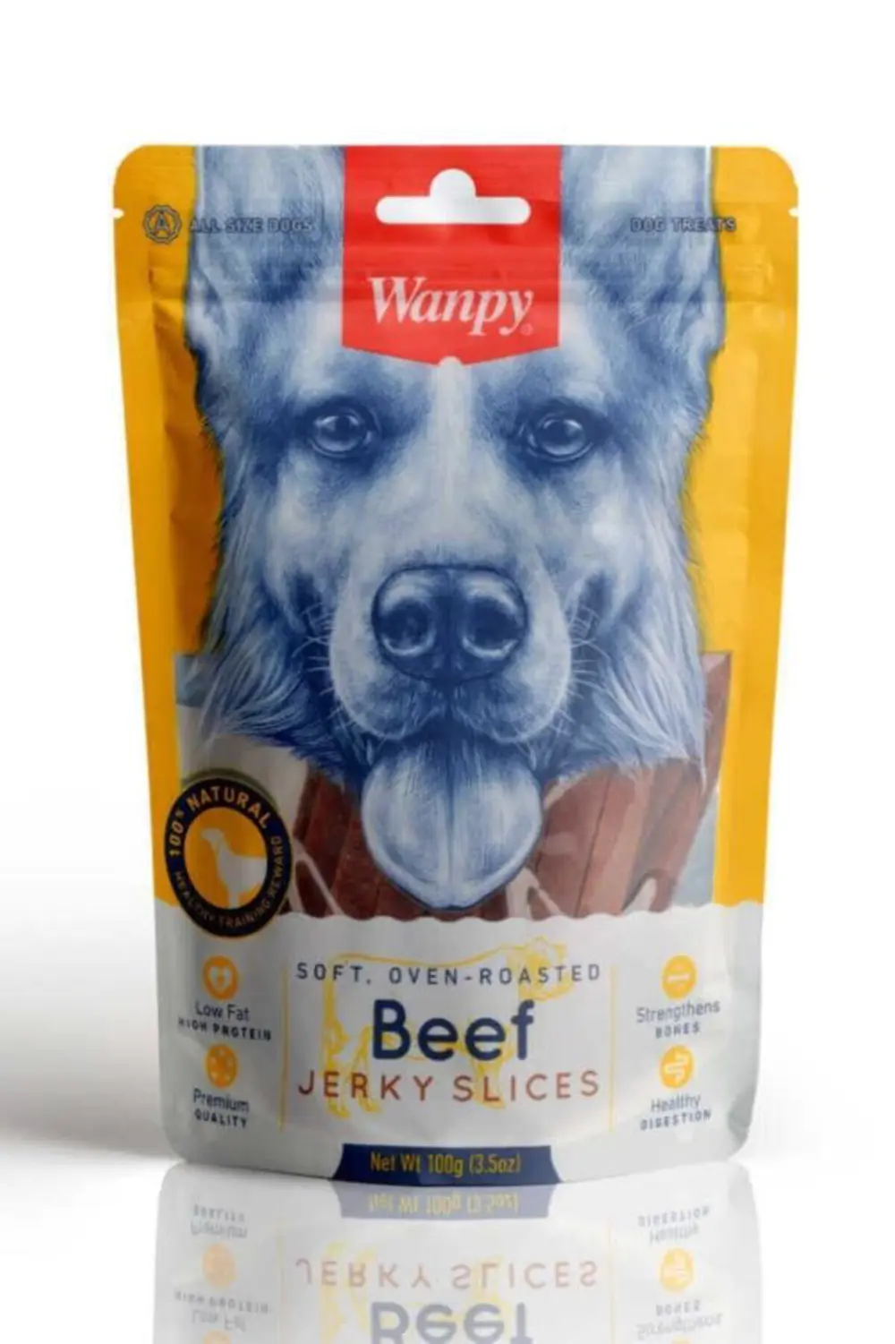 Wanpy Gerçek Biftek Fileto 100 gr MA-04S Köpek Ödülü