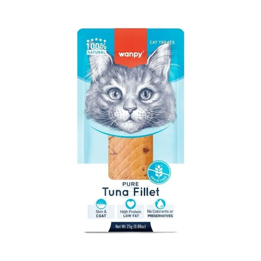 Wanpy Ton Balığı Fileto Kedi Ödülü 25 gr Wanpy Ton Balığı Fileto Kedi Ödülü 25 gr Fiyatı, Yorumları ve Özellikleri