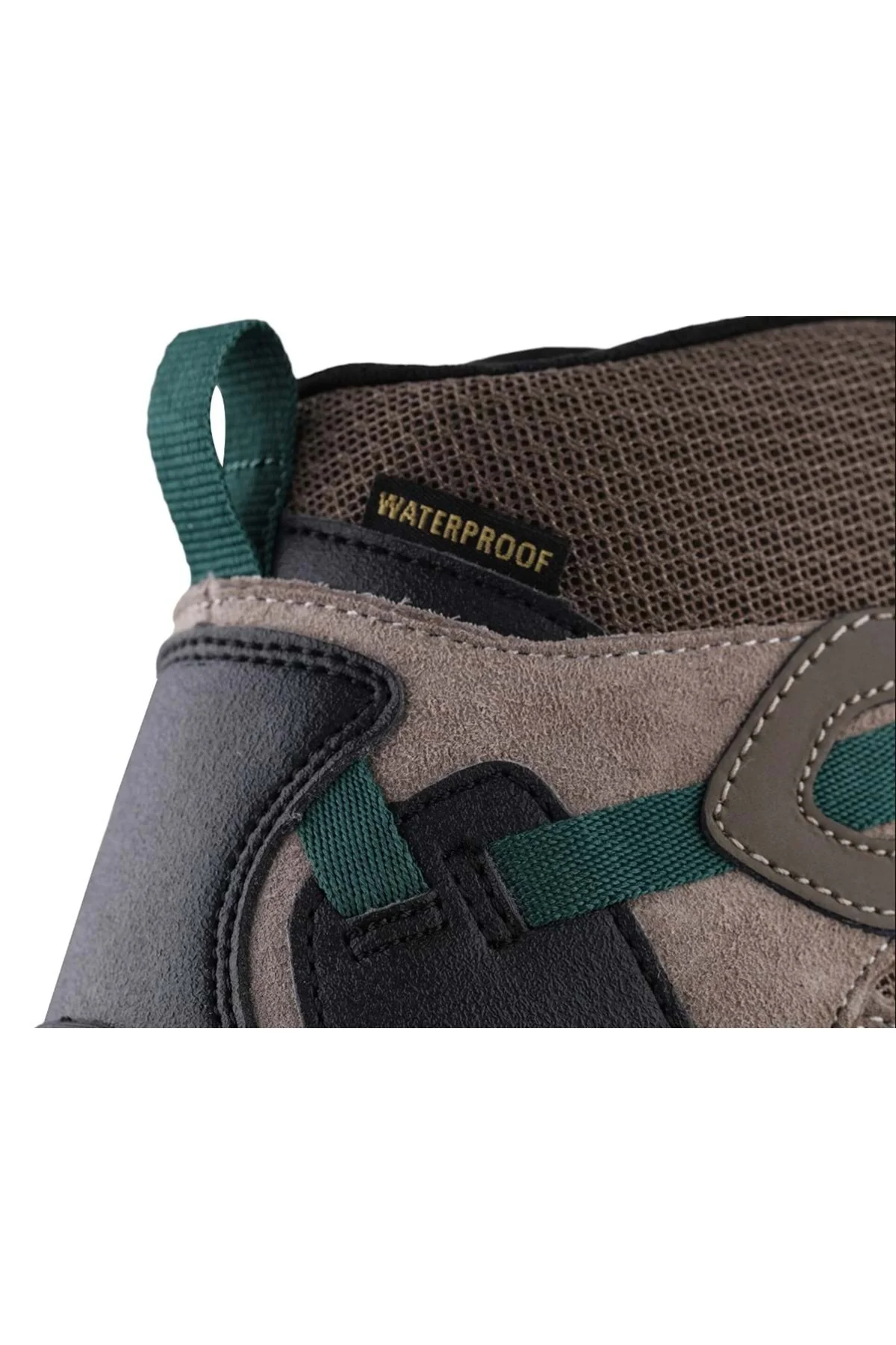Want Watherproof Su geçirmez Kauçuk Taban Outdoor Erkek Bot HAKİ