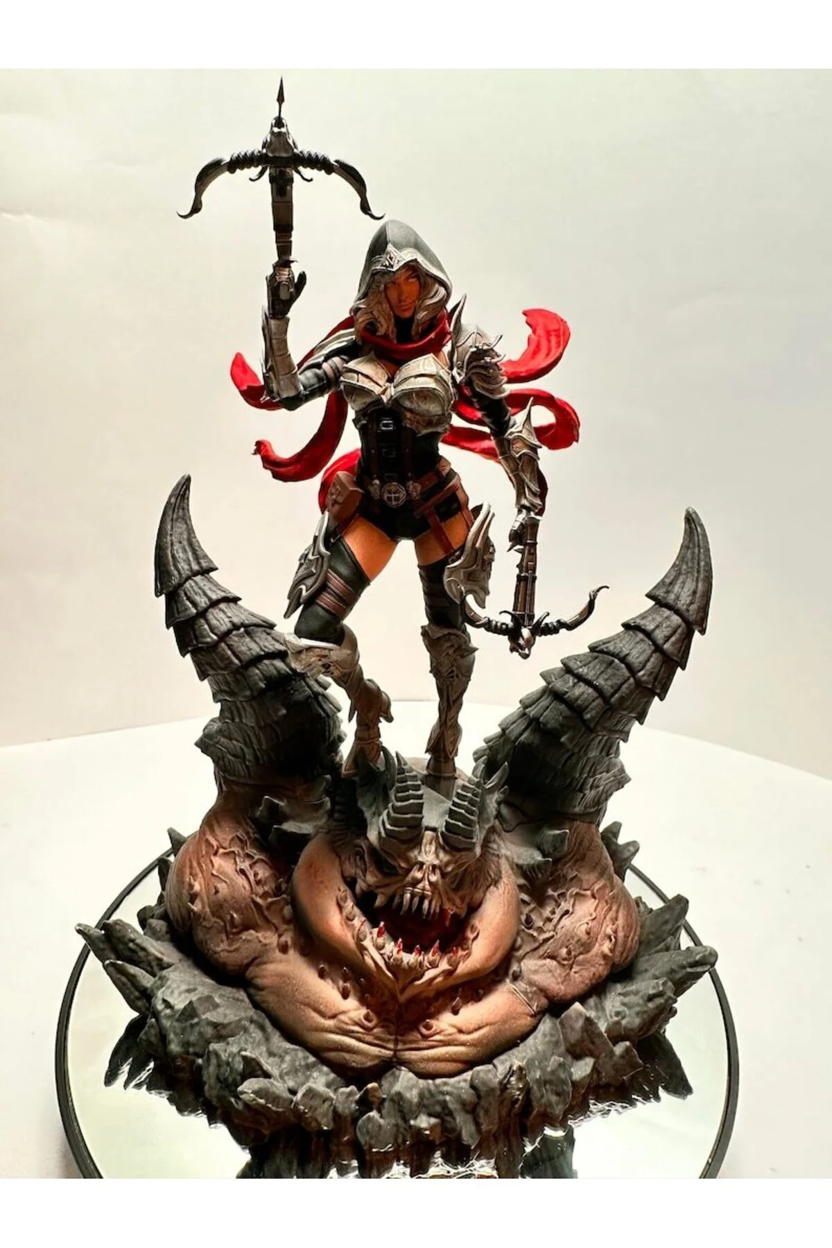 Warcraft Demon Hunter Girl Figür WOW Demon Hunter Figür Büyük Boy 25CM