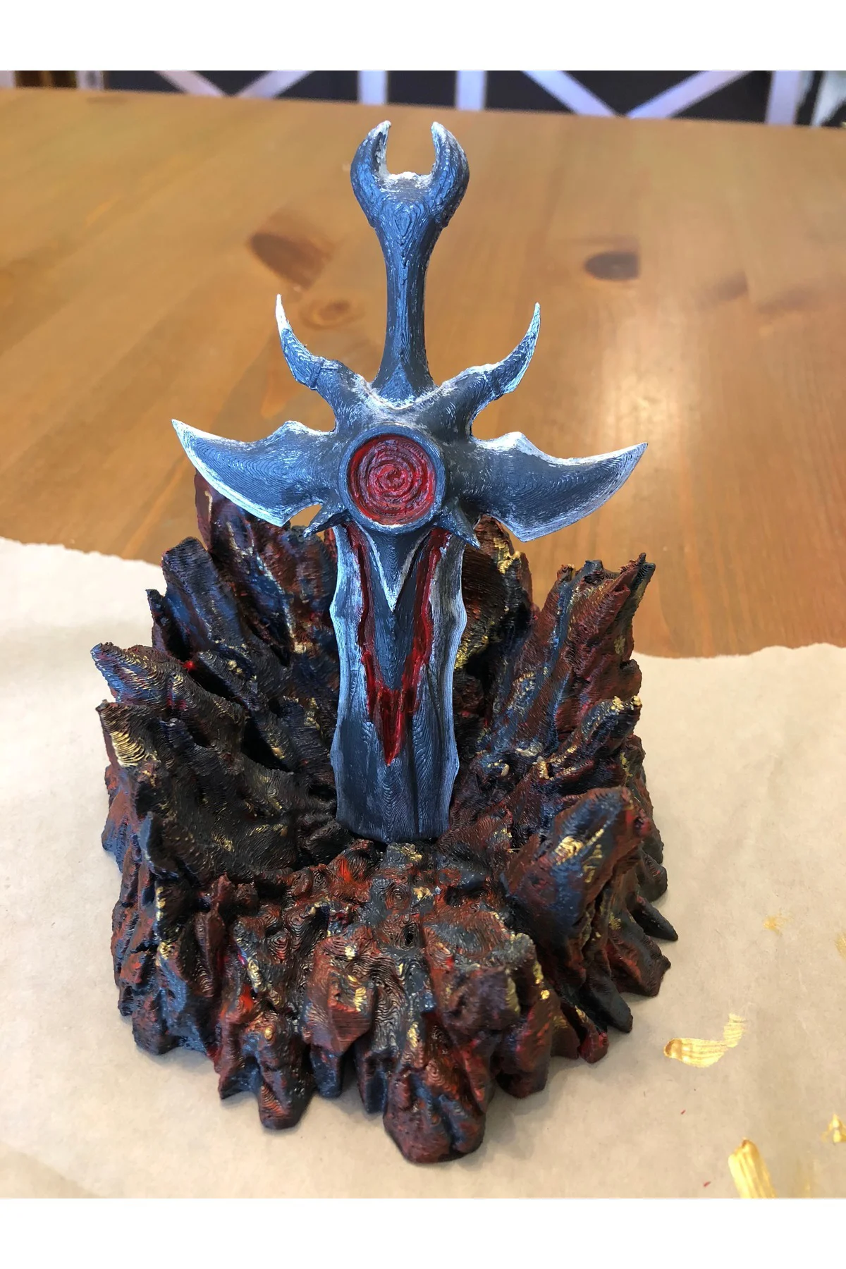 Warcraft Sargerasın Kılıcı Sargerasın Kara Kılıcı ve Silithus Büyük Boy