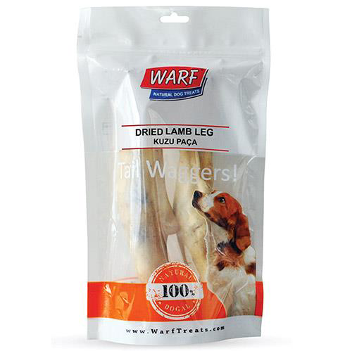 Warf Kurutulmuş Kuzu Paça Köpek Ödülü 180 gr Warf Kurutulmuş Kuzu Paça Köpek Ödülü 180 gr