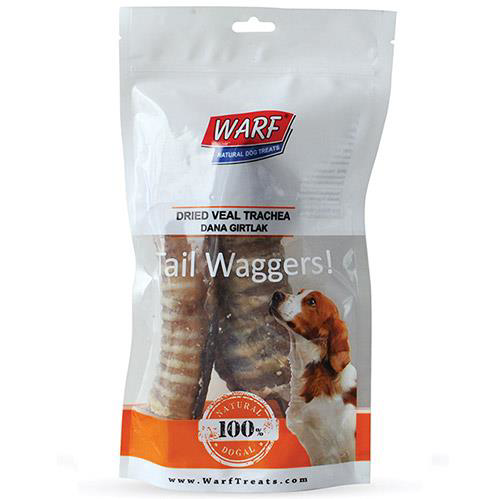 Warf Naturel Kurutulmuş Dana Gırtlak Köpek Ödülü (3lü Paket)