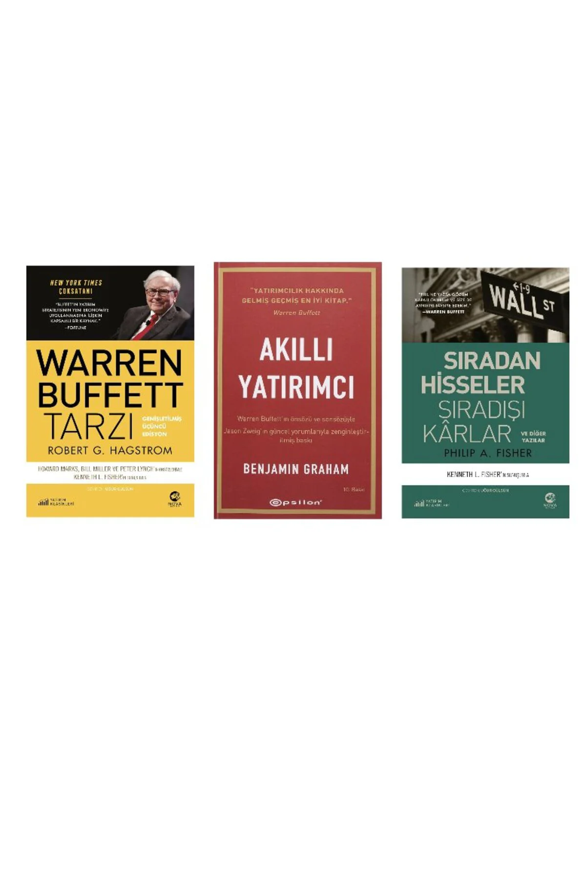 warren buffett tarzi+akilli yatirimci+siradan hisseler siradisi karlar=3 set Fiyatı, Yorumları ve Özellikleri