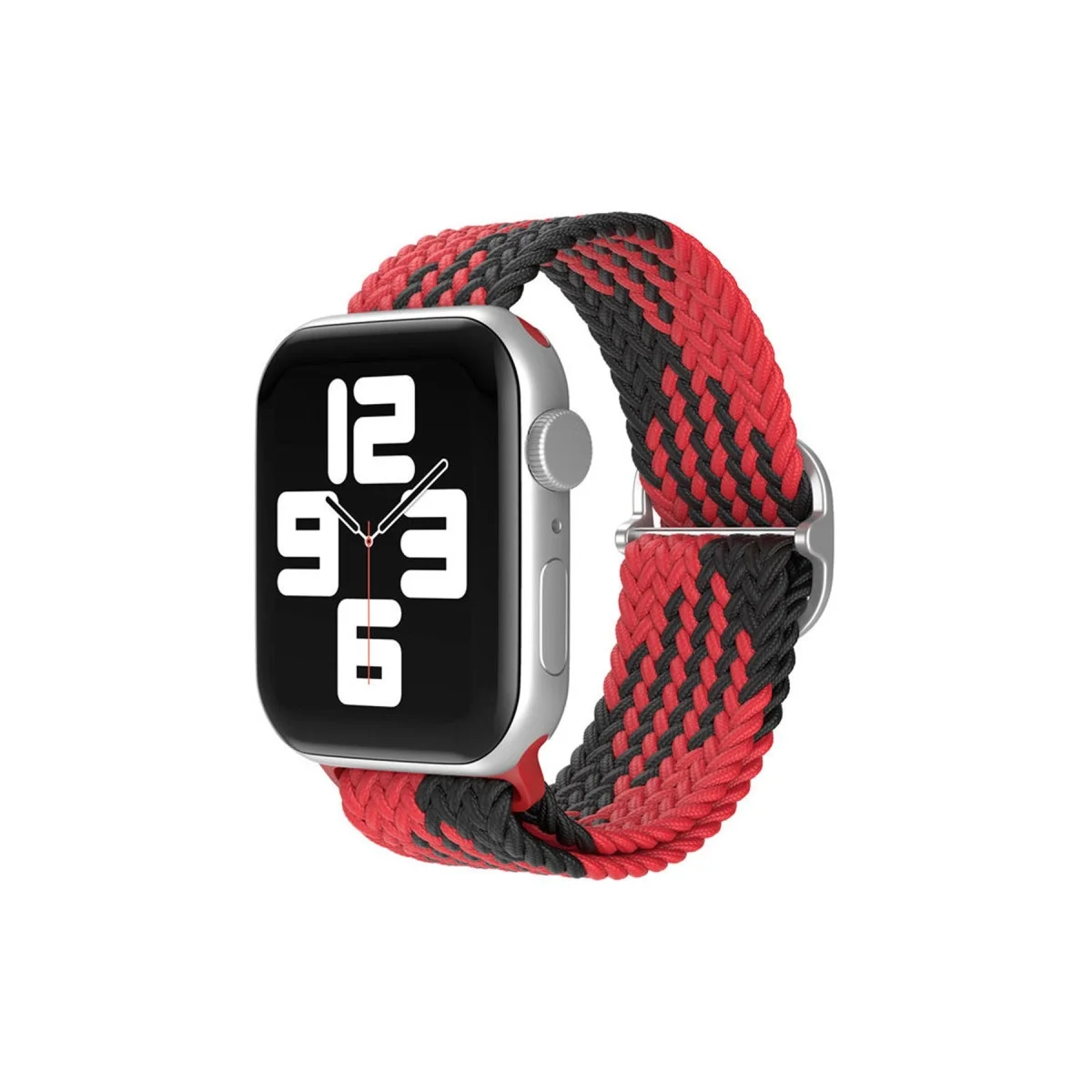 Watch 20mm Kordon - Kırmızı-siyah Watch 20mm Kordon - Kırmızı-siyah