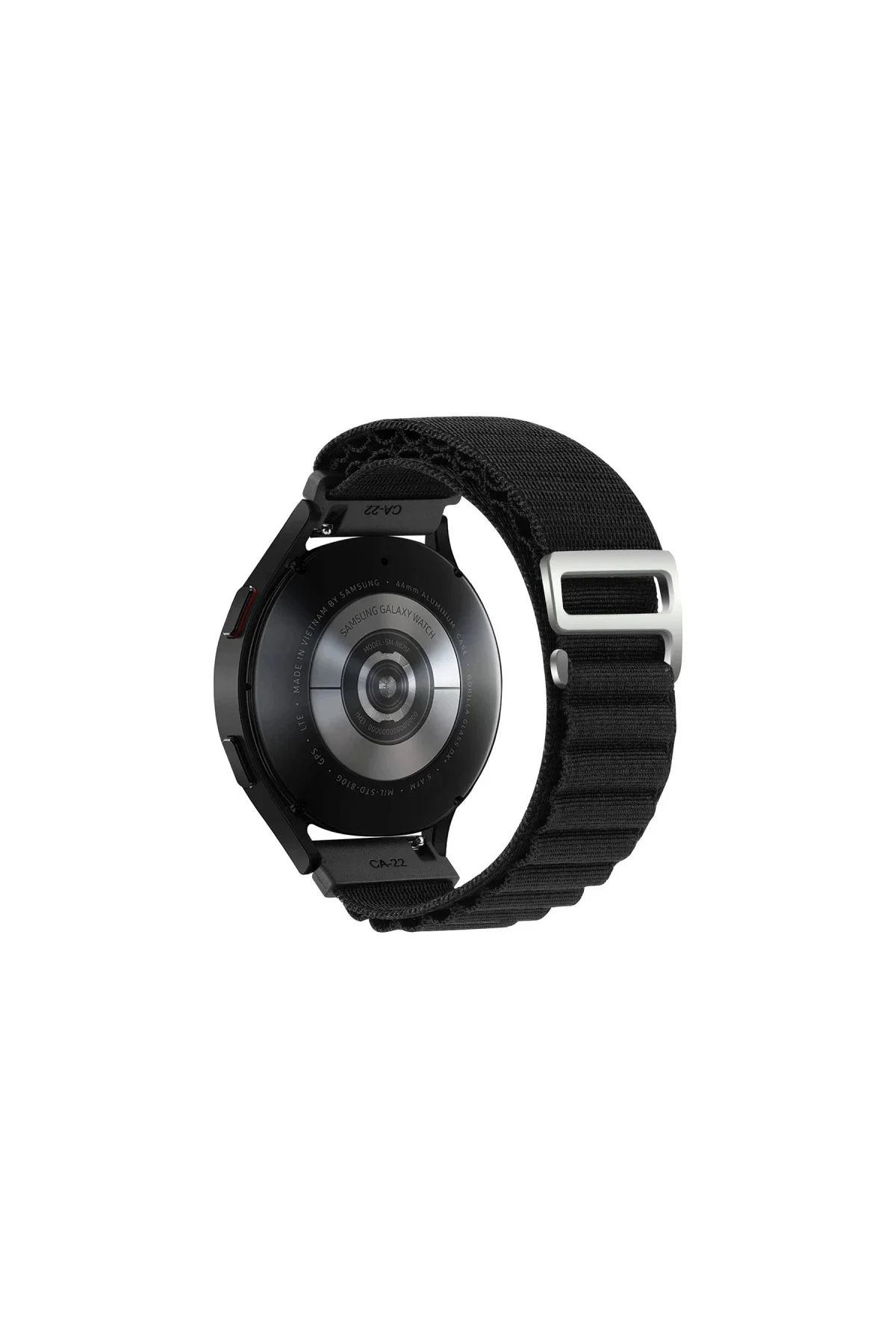 Watch 20mm KR410 Kumaş Kordon - Siyah - Görsel 2