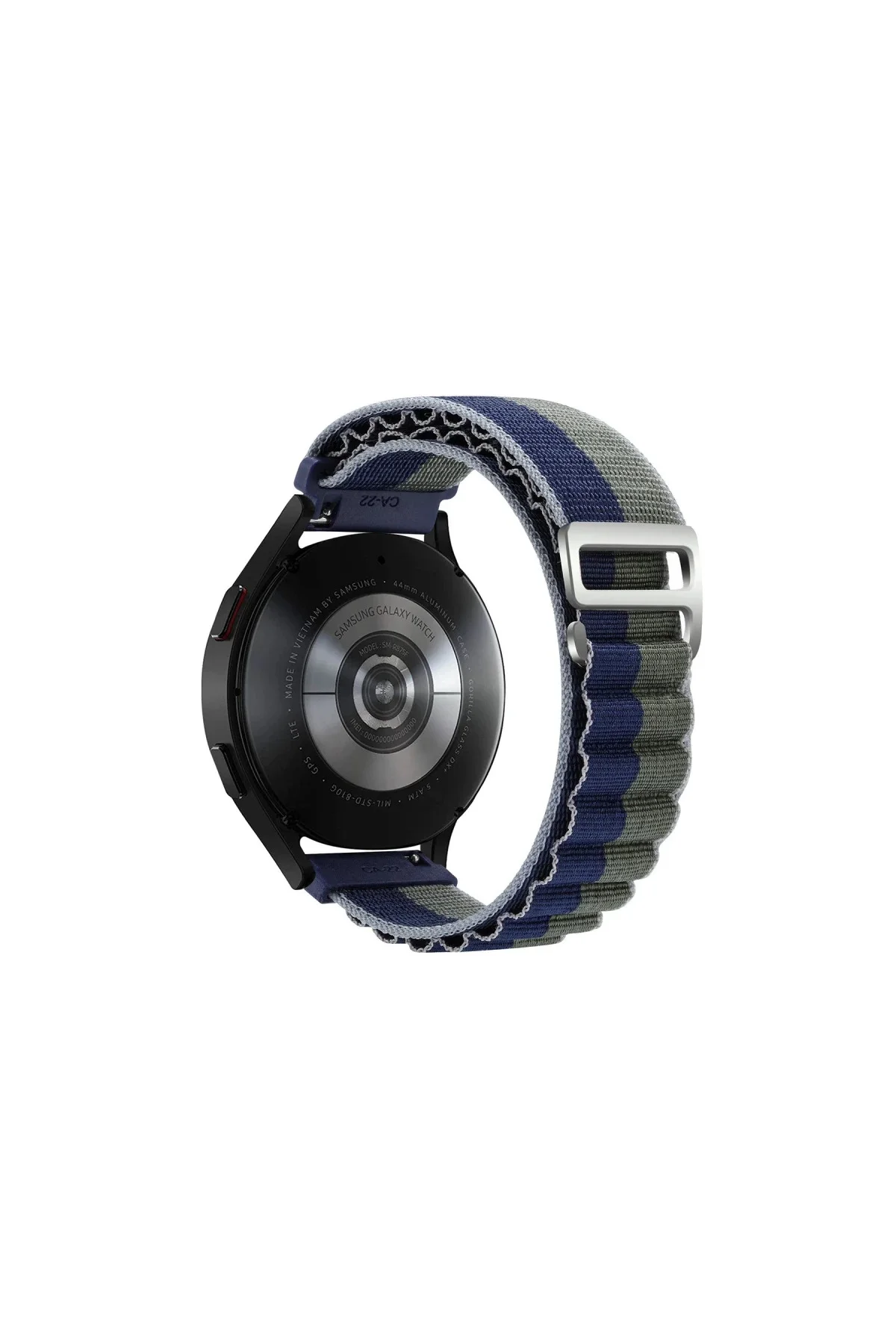 Watch 20Mm Kr410 Kumaş Kordon - Lacivert-Yeşil - Görsel 2