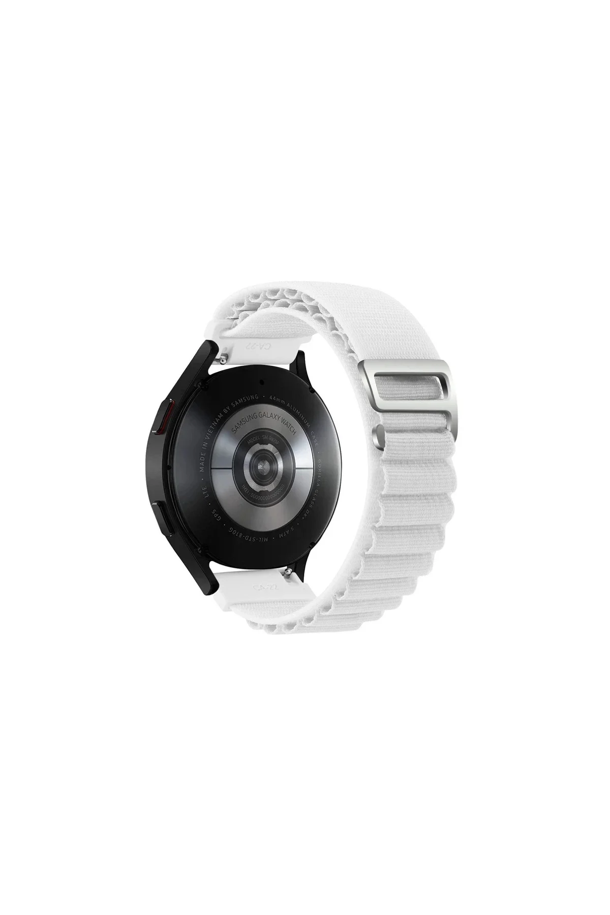 Watch 20mm KR410 Kumaş Kordon - Beyaz Watch 20mm KR410 Kumaş Kordon - Beyaz - Görsel 2