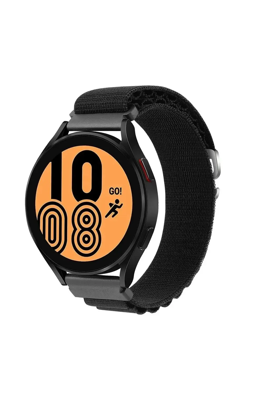 Watch 20mm KR410 Kumaş Kordon - Kırmızı-(5796)