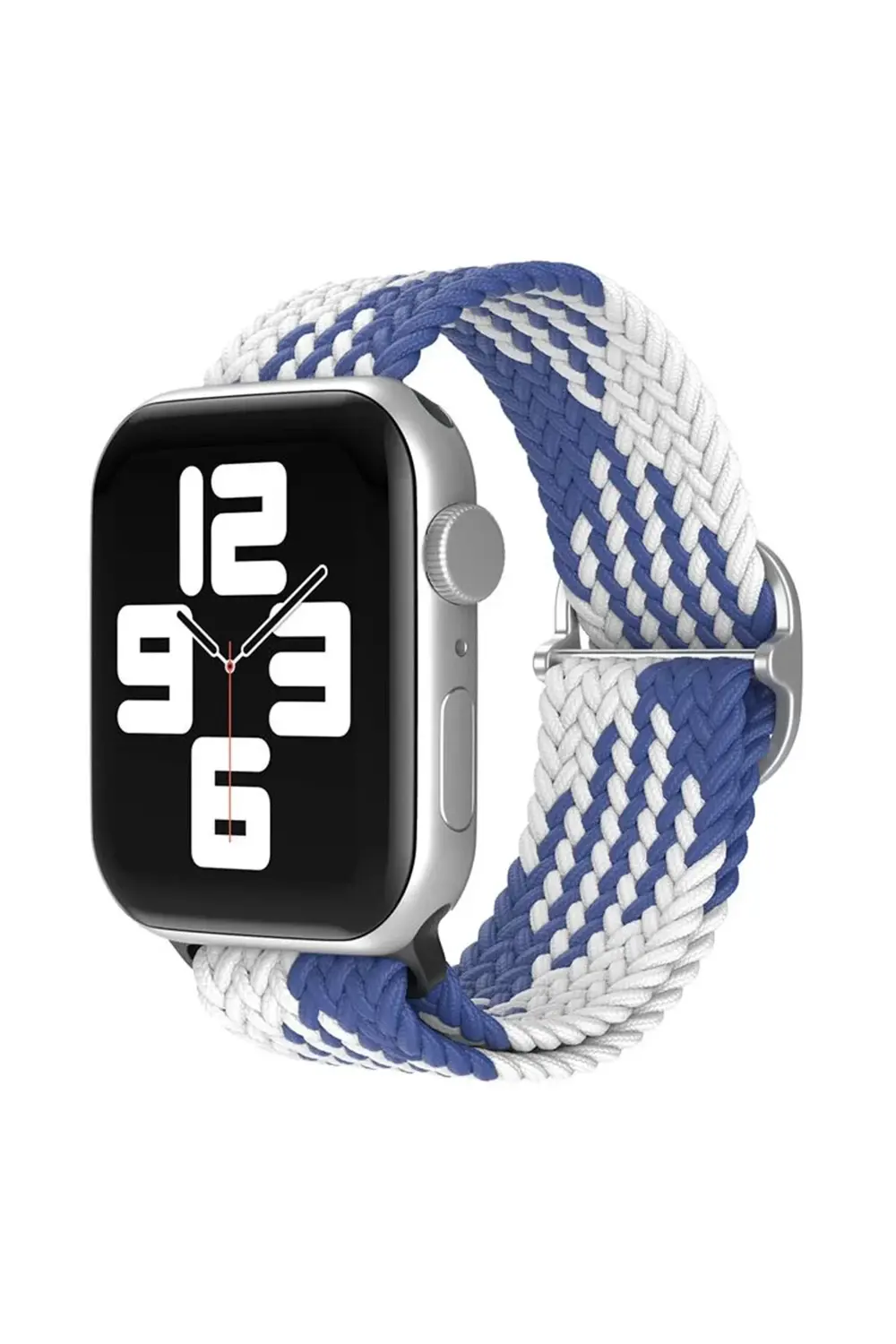 Watch 20mm Star Kordon - Mavi-Beyaz-(5796)