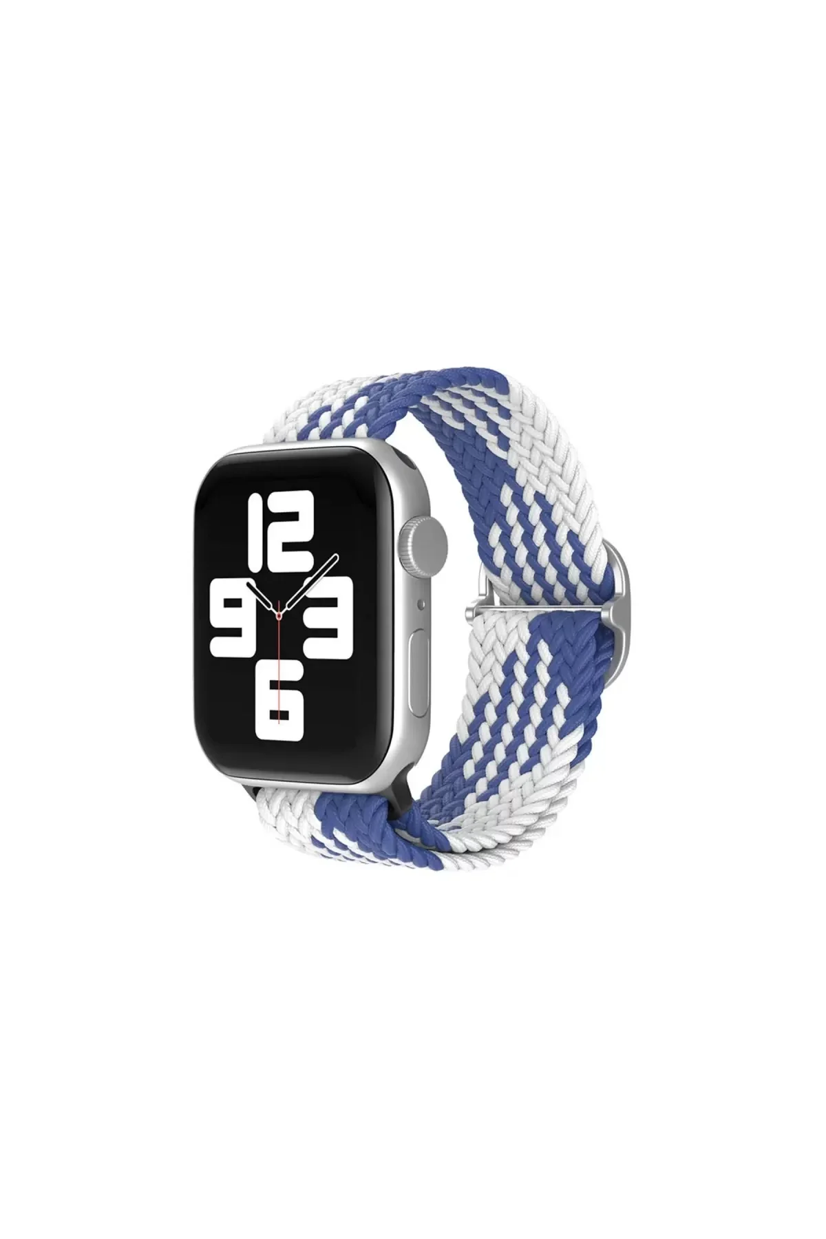 Watch 20mm Uyumlu Star Kordon - Mavi-Beyaz - Görsel 2