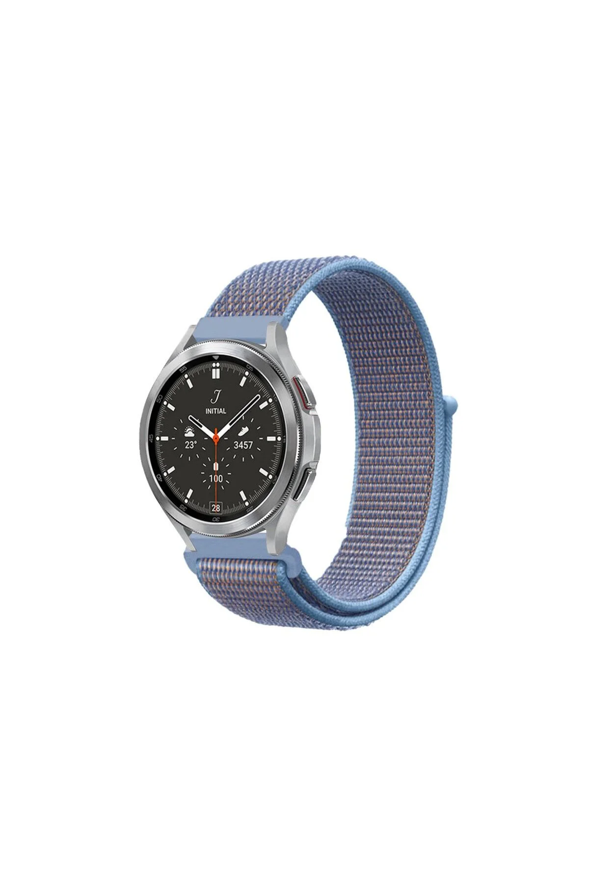 Watch 22Mm Hasırlı Cırtcırtlı Kordon - Mi