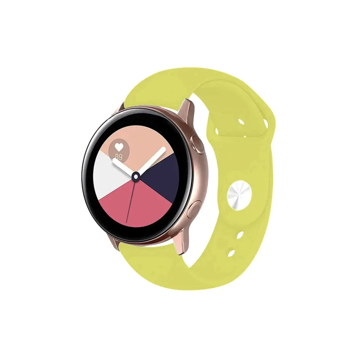 Watch 22mm Klasik Kordon - Sarı Watch 22mm Klasik Kordon - Sarı