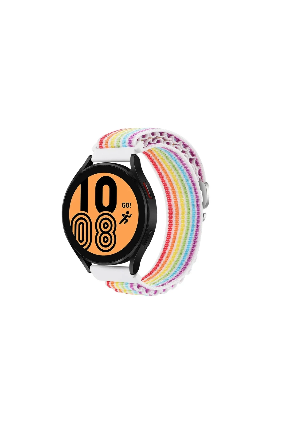 Watch 22mm KR410 Kumaş Kordon - Gökkuşağı Watch 22mm KR410 Kumaş Kordon - Gökkuşağı