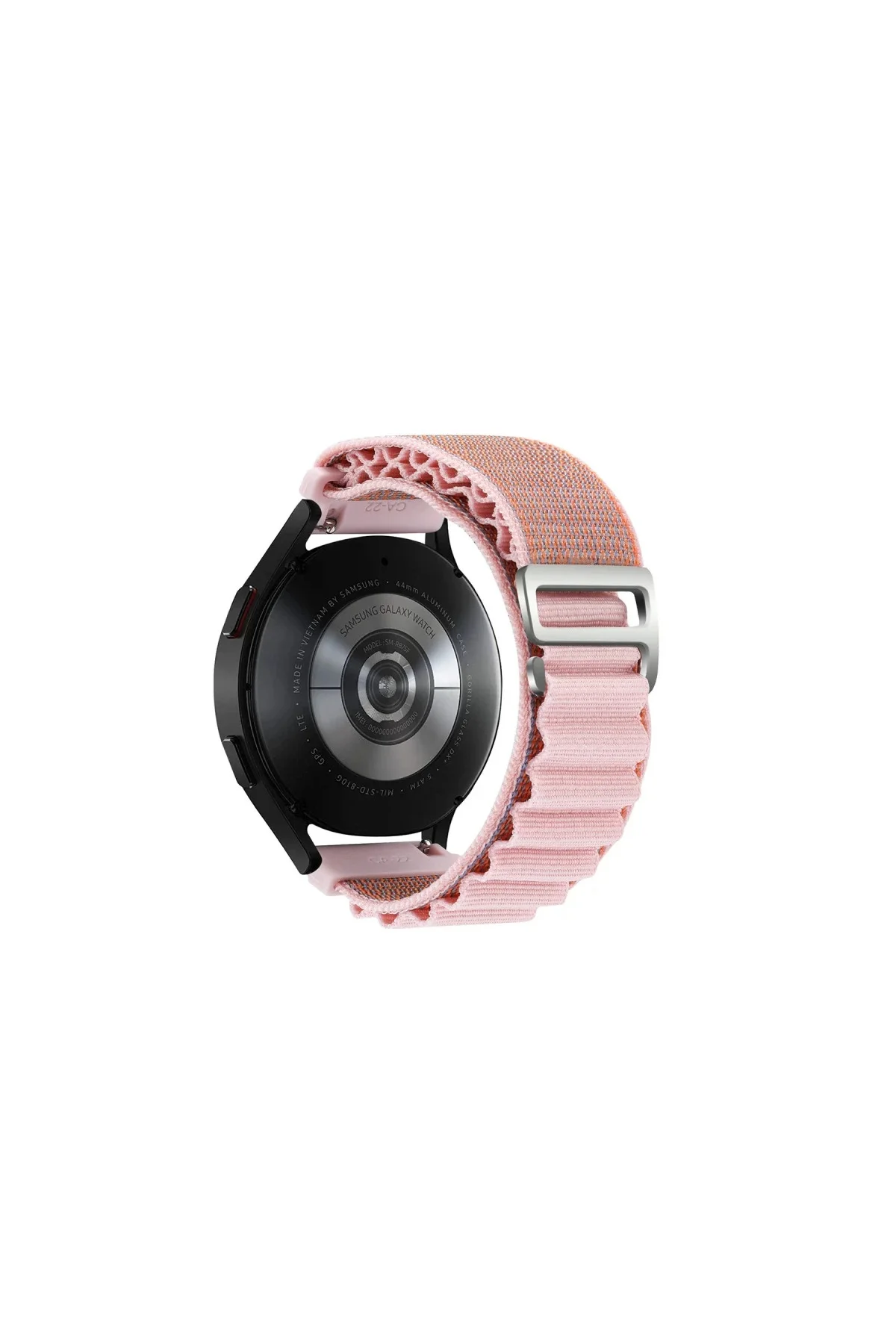 Watch 22mm KR410 Kumaş Kordon - Pembe - Görsel 2