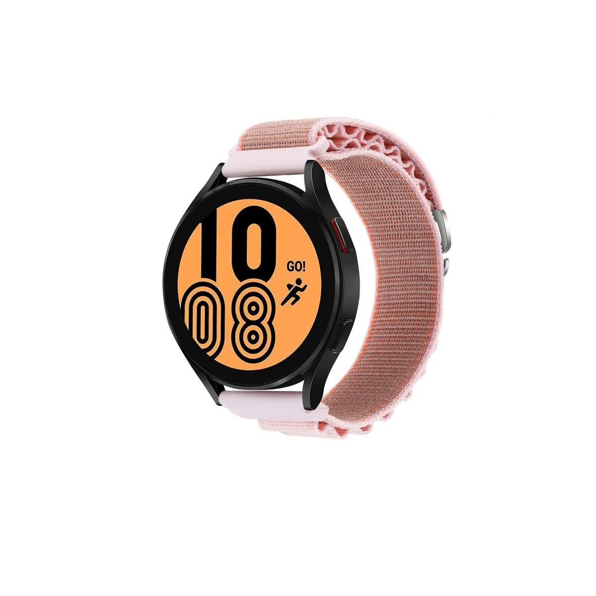 Watch 22mm Kr410 Kumaş Kordon - Pembe Watch 22mm Kr410 Kumaş Kordon - Pembe