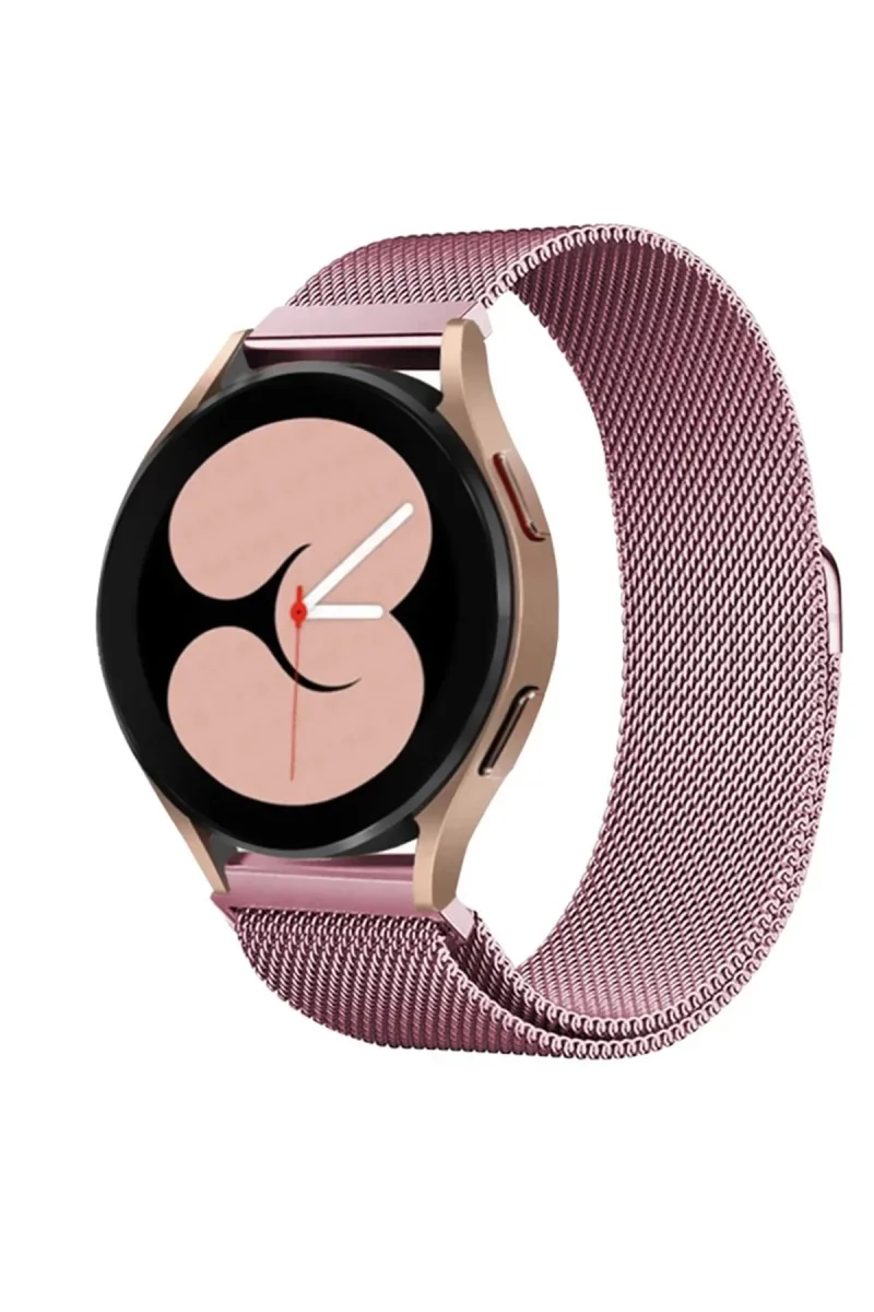 Watch 22mm Metal Mıknatıslı Kordon - Rose Watch 22mm Metal Mıknatıslı Kordon - Rose