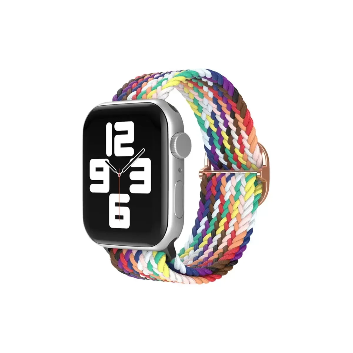 Watch 22mm Star Kordon Gökkuşağı 2 – Hafif Rahat Saat Kayışı