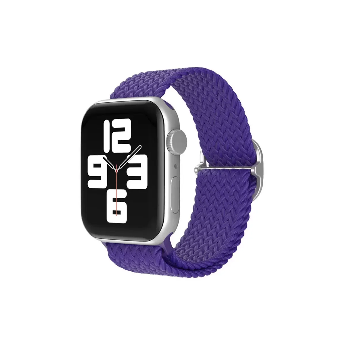 Watch 22mm Star Kordon - Mor | Hafif Örgü Saat Kayışı
