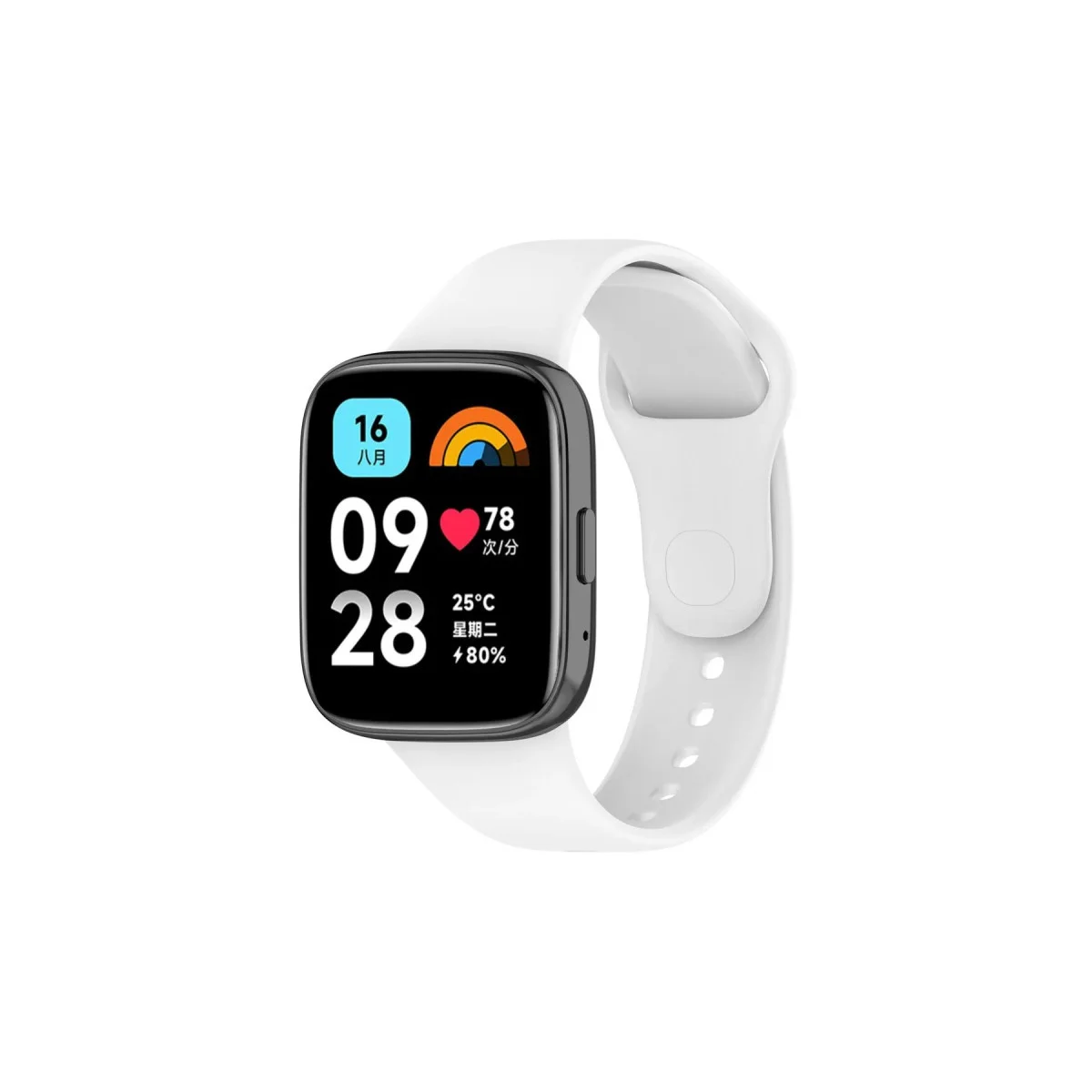 Watch 3 Active Klasik Kordon - Beyaz, Rahatlık ve Şıklık İçin Gelişmiş Çözüm