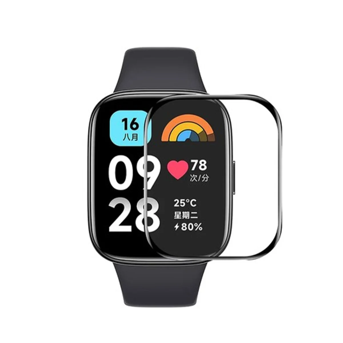 Watch 3 Active Polymer Nano Ekran Koruyucu - Şeffaf ve Kesin Korumalı