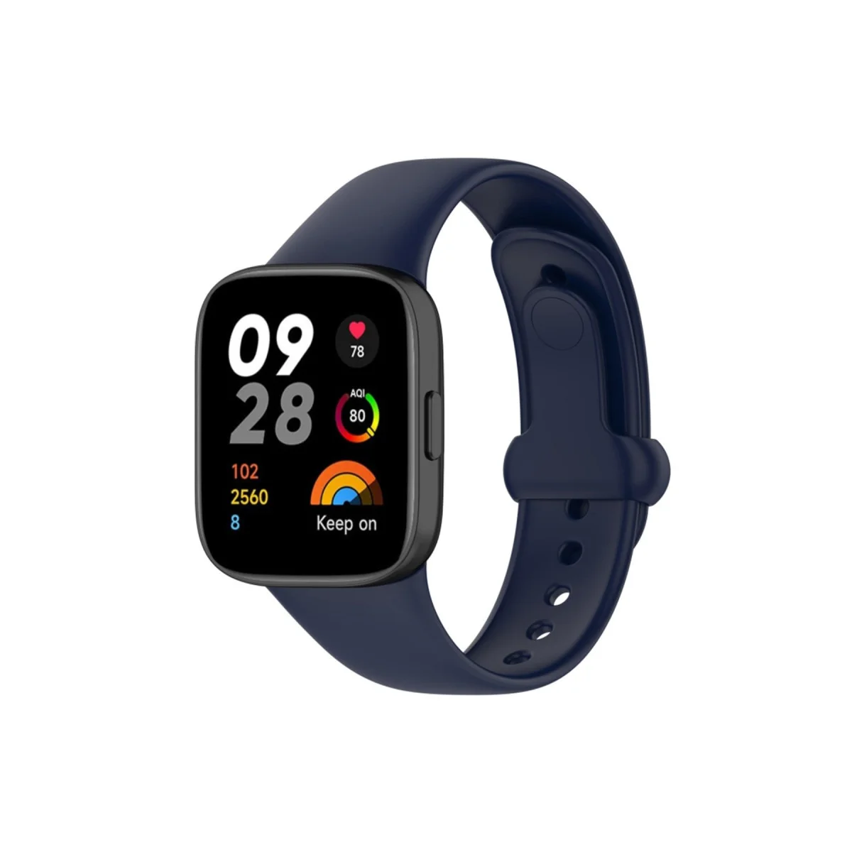 Watch 3 Origin Silikon Kordon - Lacivert Kol Saati Kordonsu