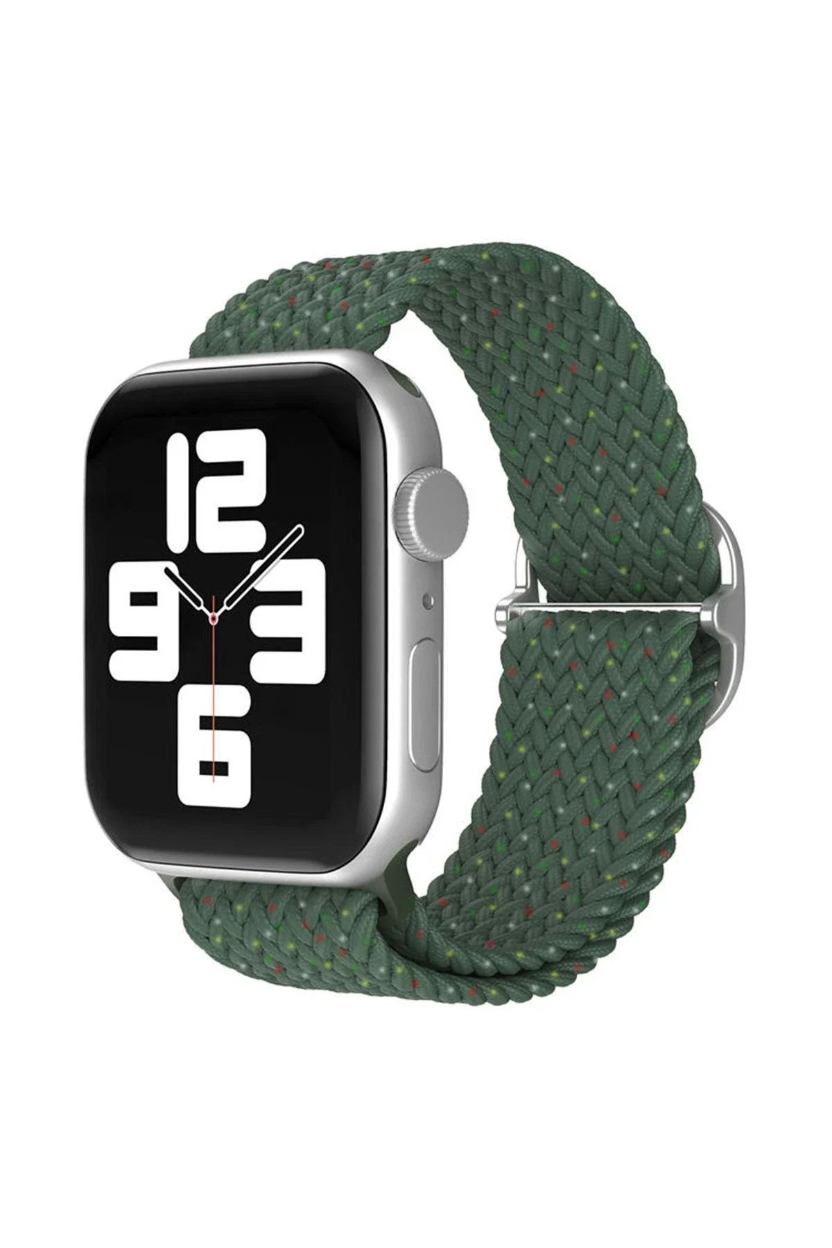 Watch 38Mm Kordon - Benekli Koyu Yeşil