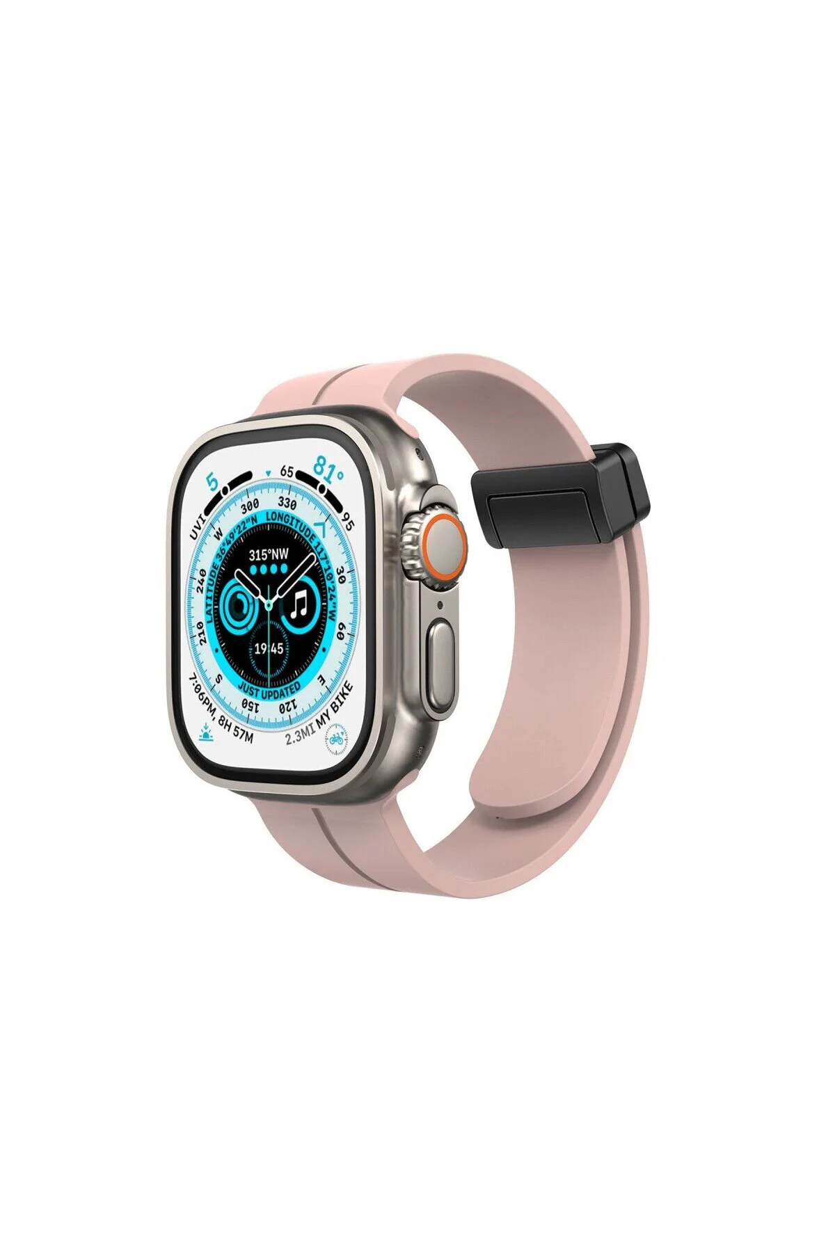 Watch 38Mm Kr412 Elegance Stylısh Kordon (Saat Değildir) - Pudra