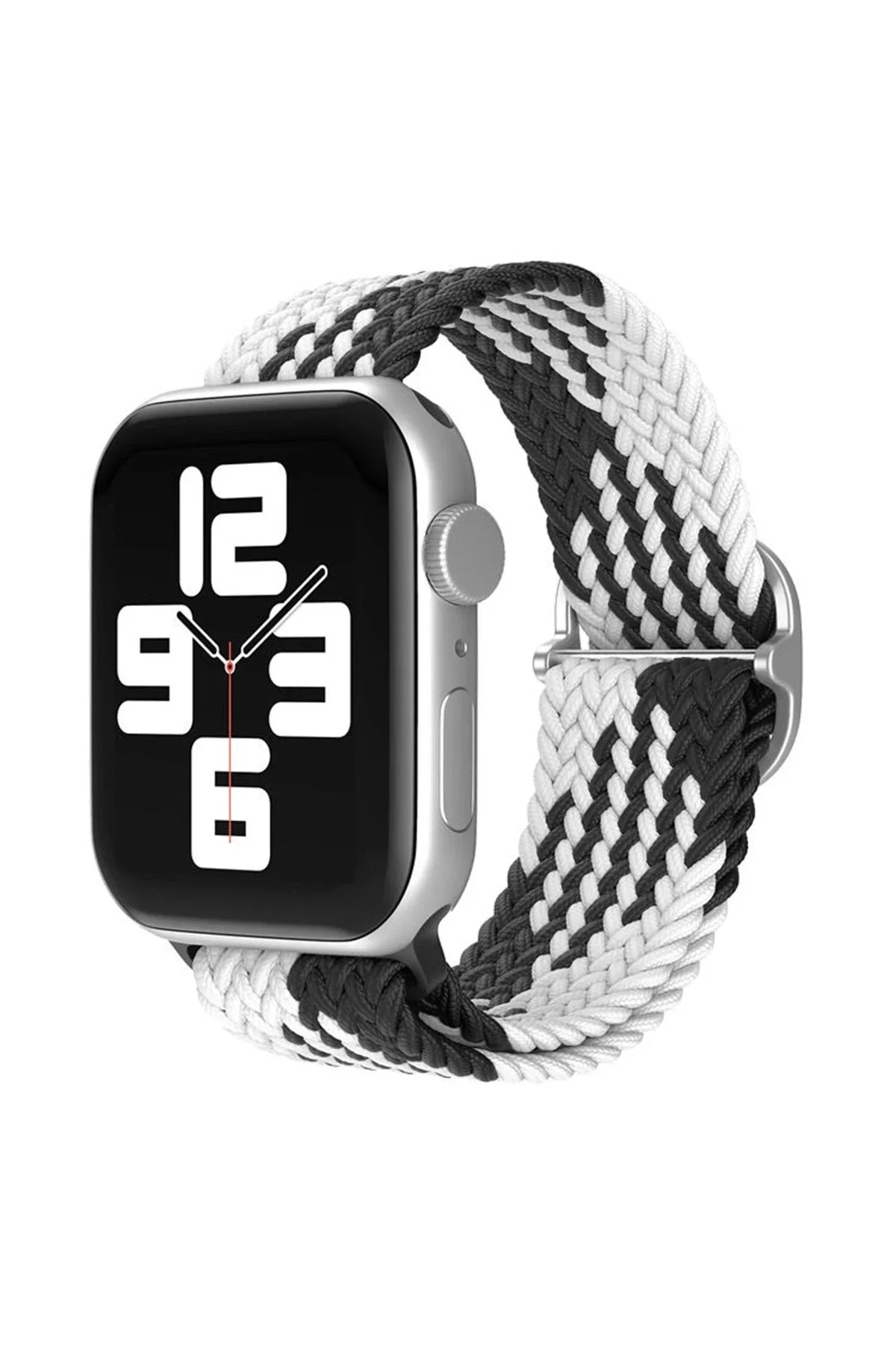 ® Watch 38mm Star Kordon - Siyah-Beyaz