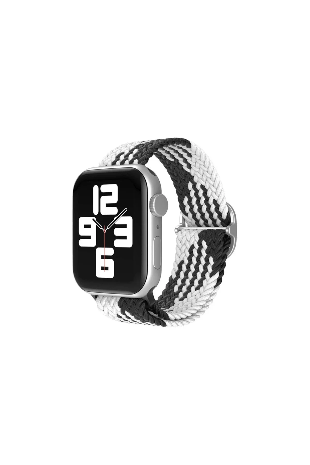 ® Watch 38mm Star Kordon - Siyah-Beyaz