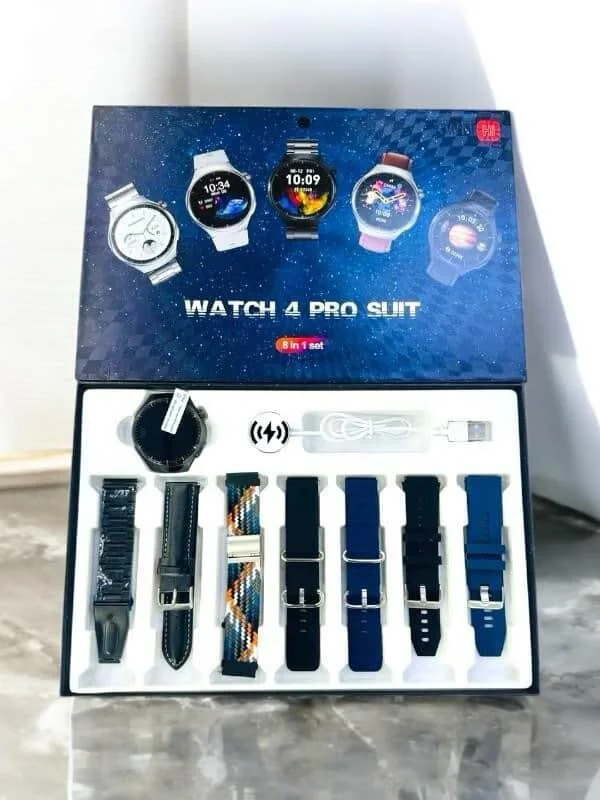 Watch 4 Pro Akıllı Saat - Bluetooth, NFC, GPS ve Su Geçirmez Özellikli
