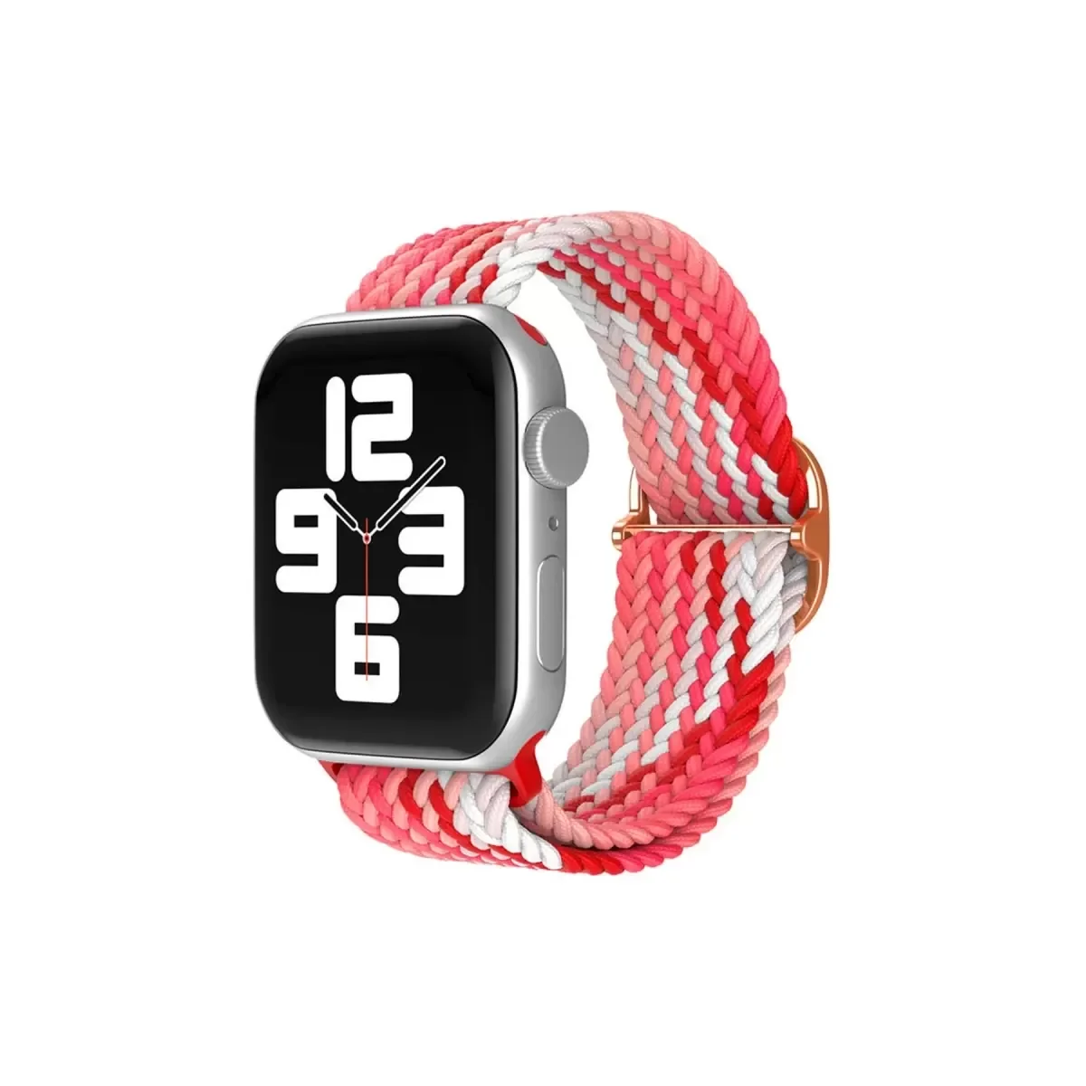 Watch 42mm Star Kordon - Pembe-Kırmızı, Hafif ve Rahat Saat Kayışı Fiyatı, Yorumları ve Özellikleri
