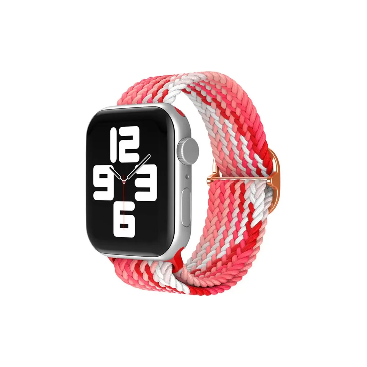 Watch 42mm Star Kordon - Pembe-Kırmızı, Hafif ve Rahat Saat Kayışı Fiyatı, Yorumları ve Özellikleri