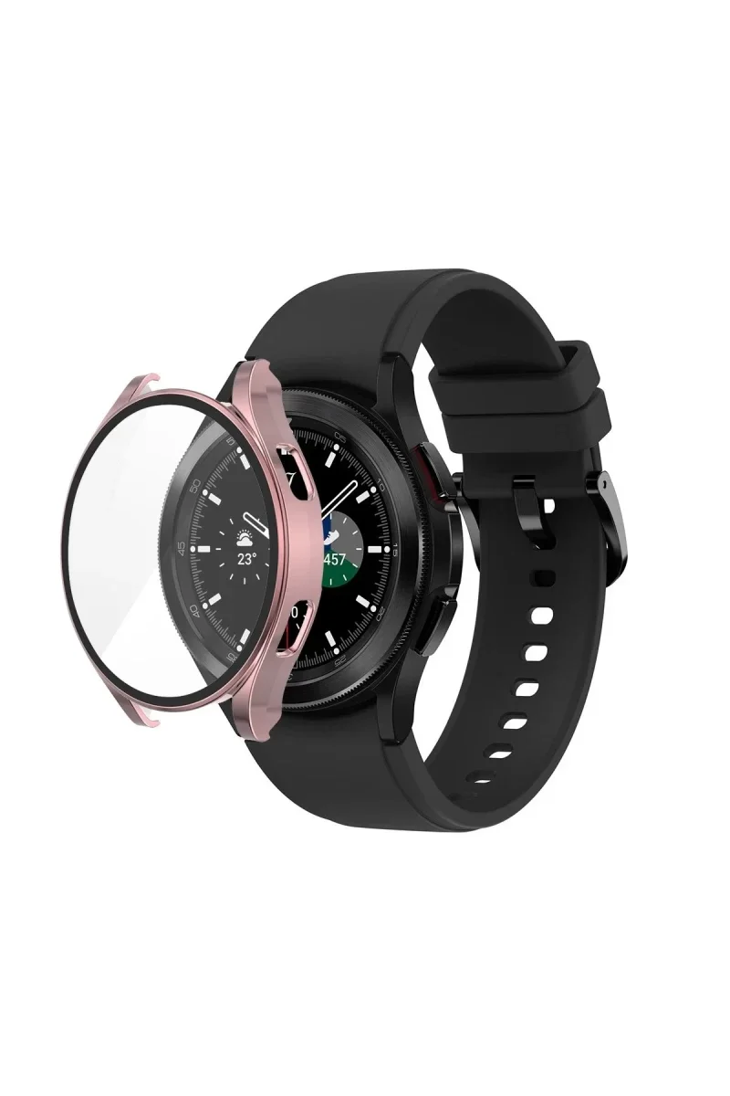 Watch 5 44mm Wall Camlı Kasa Ekran Koruyucu - Rose Gold Watch 5 44mm Wall Camlı Kasa Ekran Koruyucu - Rose Gold - Görsel 2